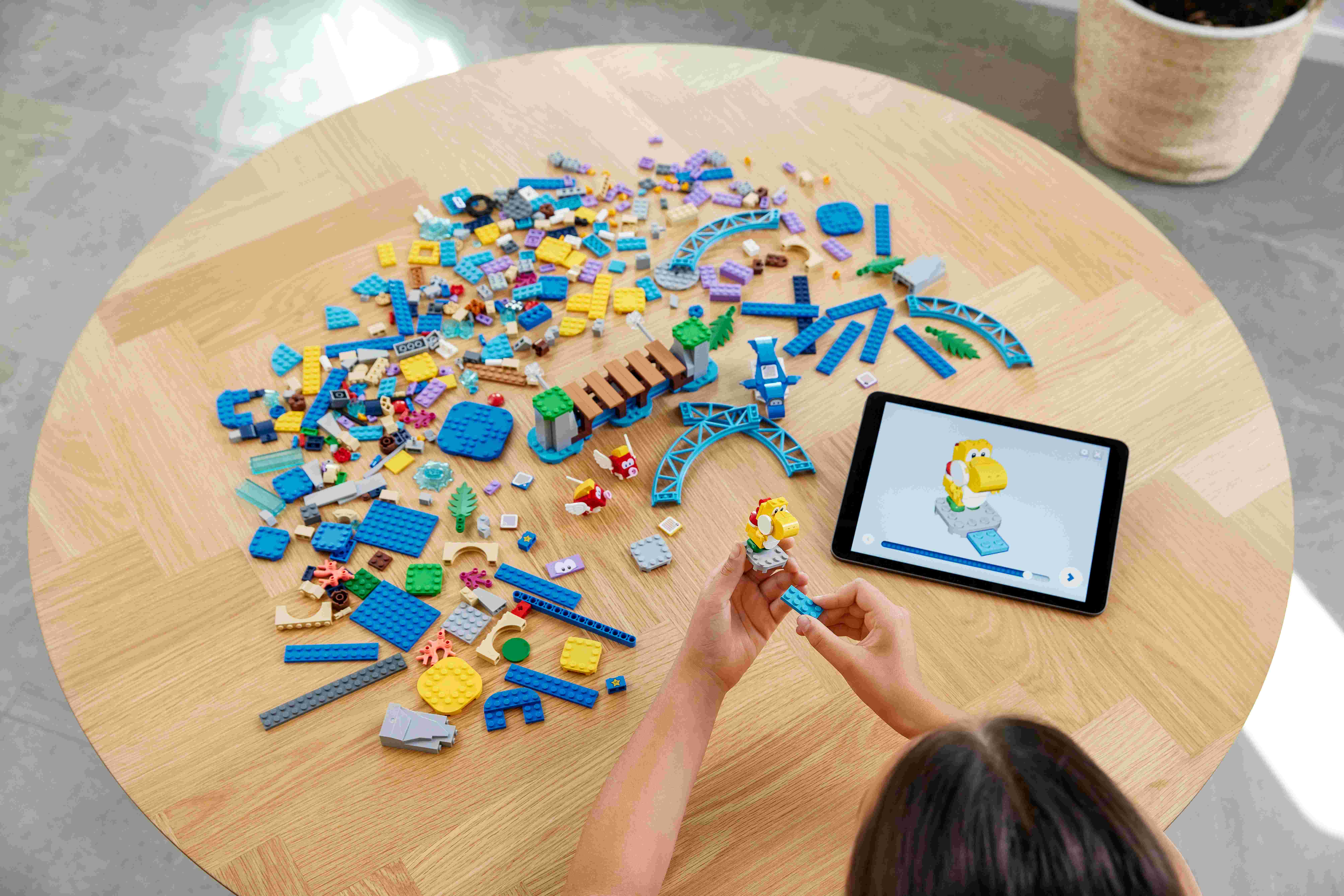 LEGO 71400 Super Mario Maxi-Iglucks Strandausflug mit Figuren von Yoshi u Delfin