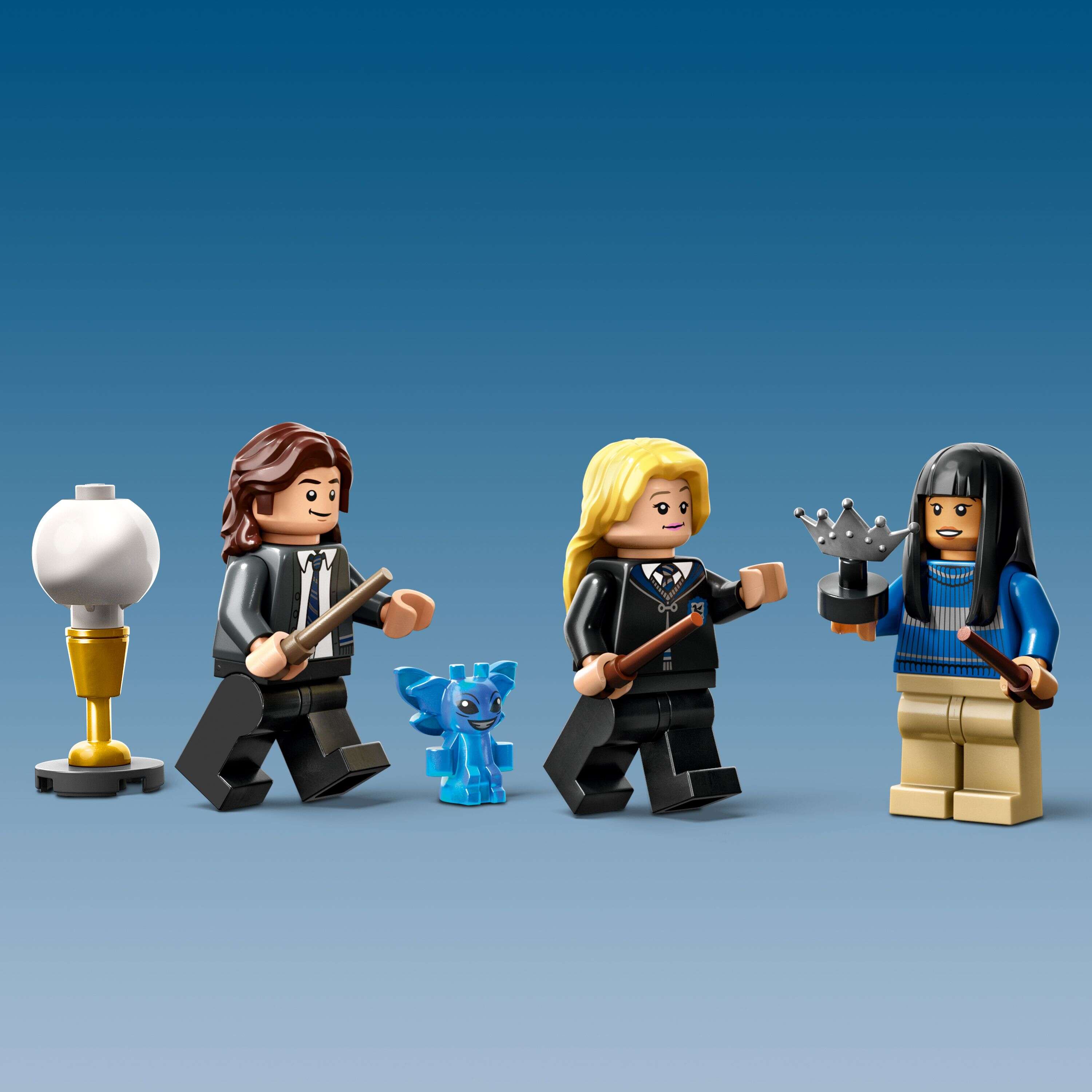 LEGO 76411 Harry Potter Hausbanner Ravenclaw, 3 Minifiguren
