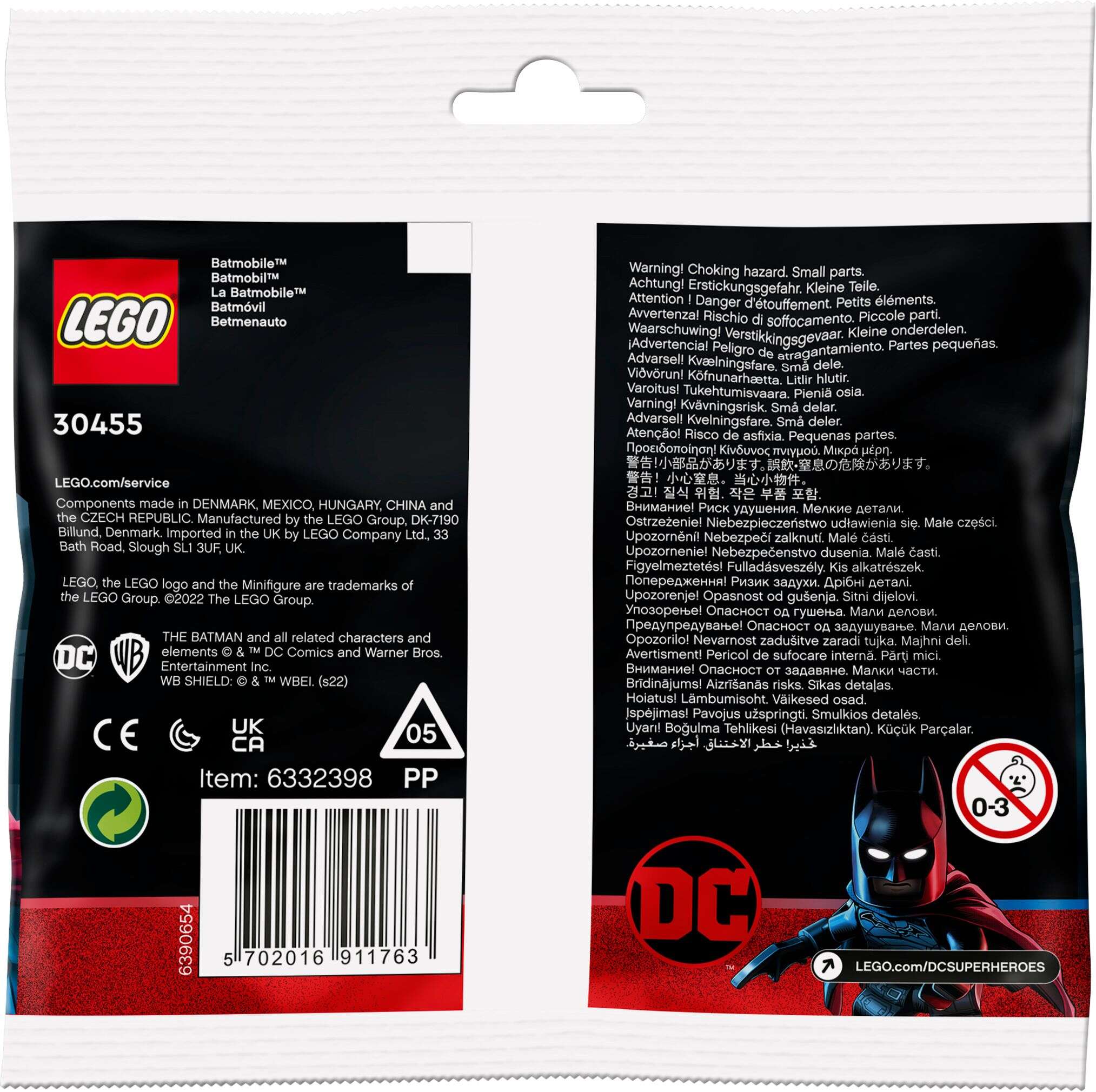LEGO 30455 DC Super Heroes Batmobil