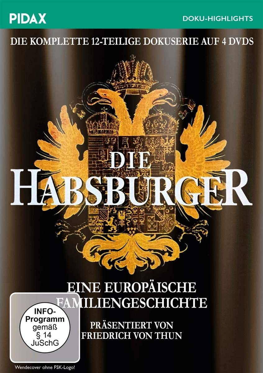 Die Habsburger - Komplette 12-teilige Serie,  Europäische Familiengeschichte