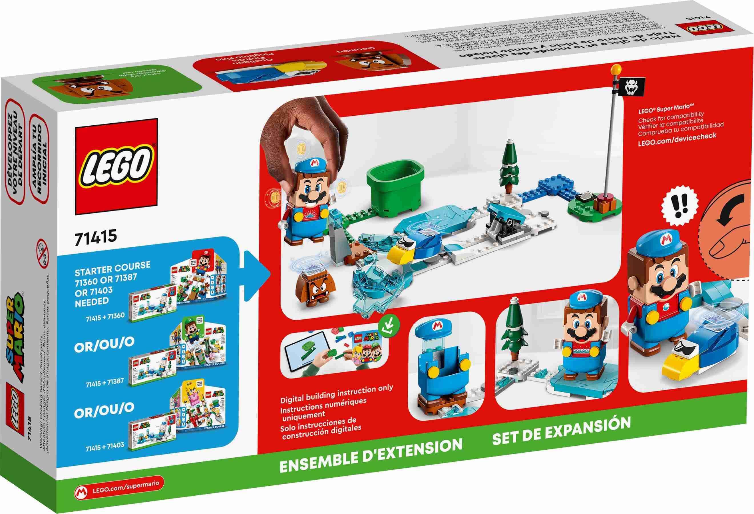LEGO 71415 Super Mario Eis-Mario-Anzug-Erweiterungsset