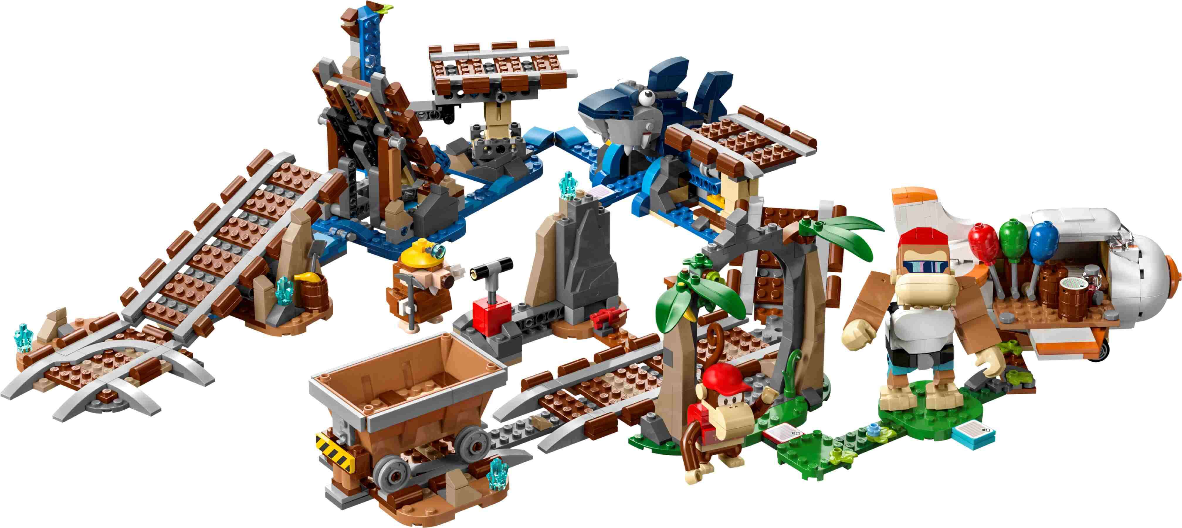 LEGO 71425 Super Mario Diddy Kongs Lorenritt – Erweiterungsset