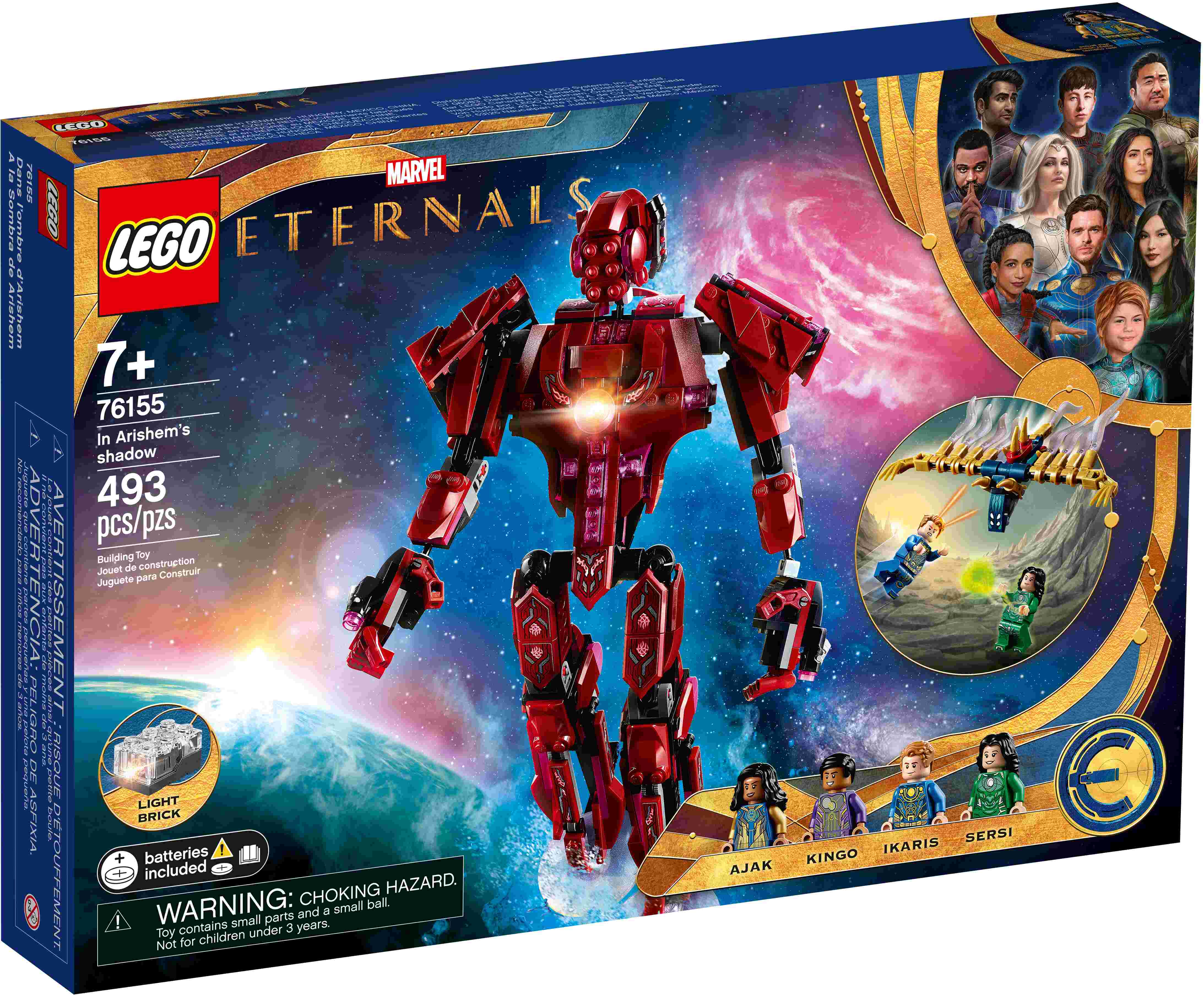 LEGO 76155 Marvel The Eternals: In Arishems Schatten, 4 Eternals