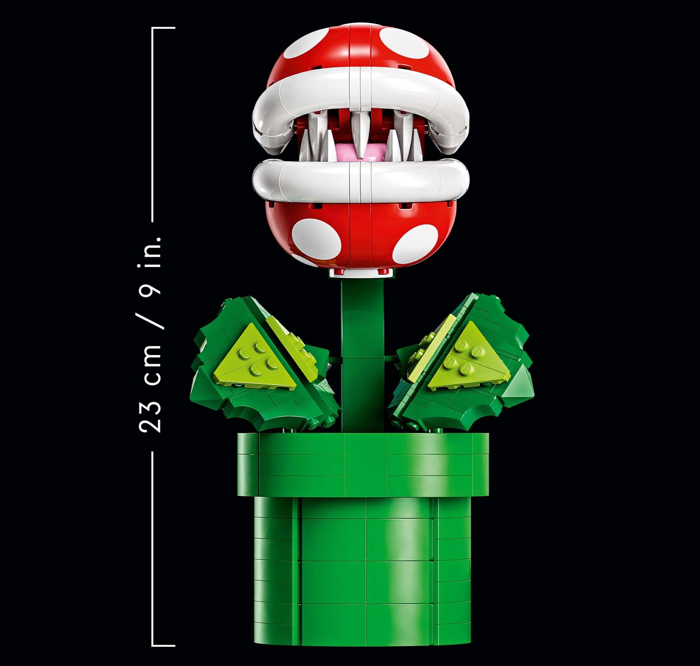 LEGO 71426 Super Mario Piranha-Pflanze, Bauen und Ausstellen, voll beweglich
