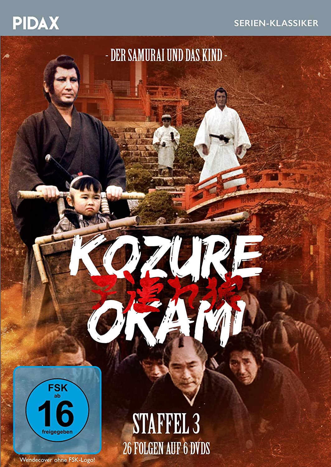 Kozure Okami - Der Samurai mit dem Kind, Staffel 3, 26 Folgen