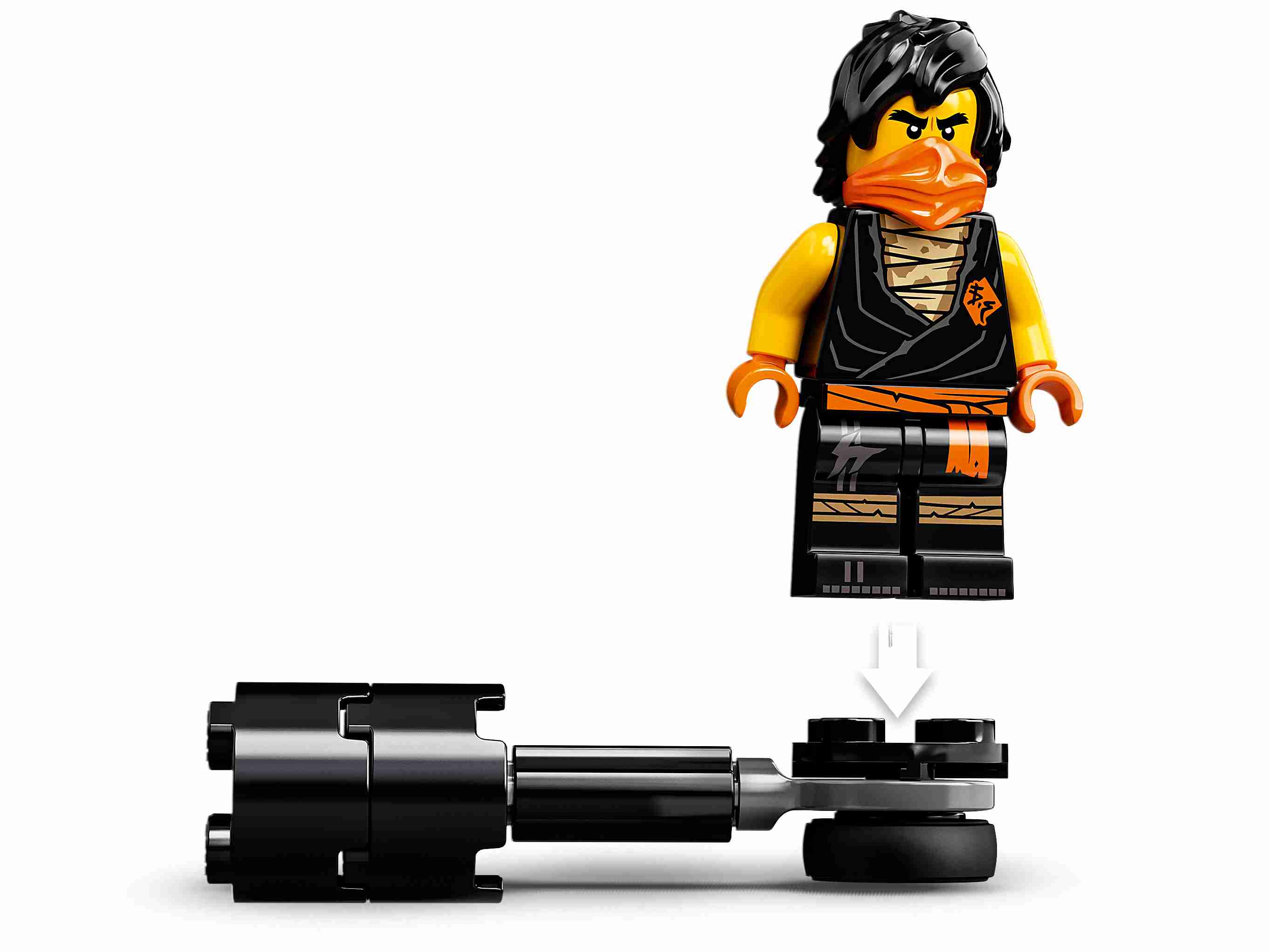 LEGO 71733 NINJAGO Battle Set: Cole vs. Geisterkämpfer