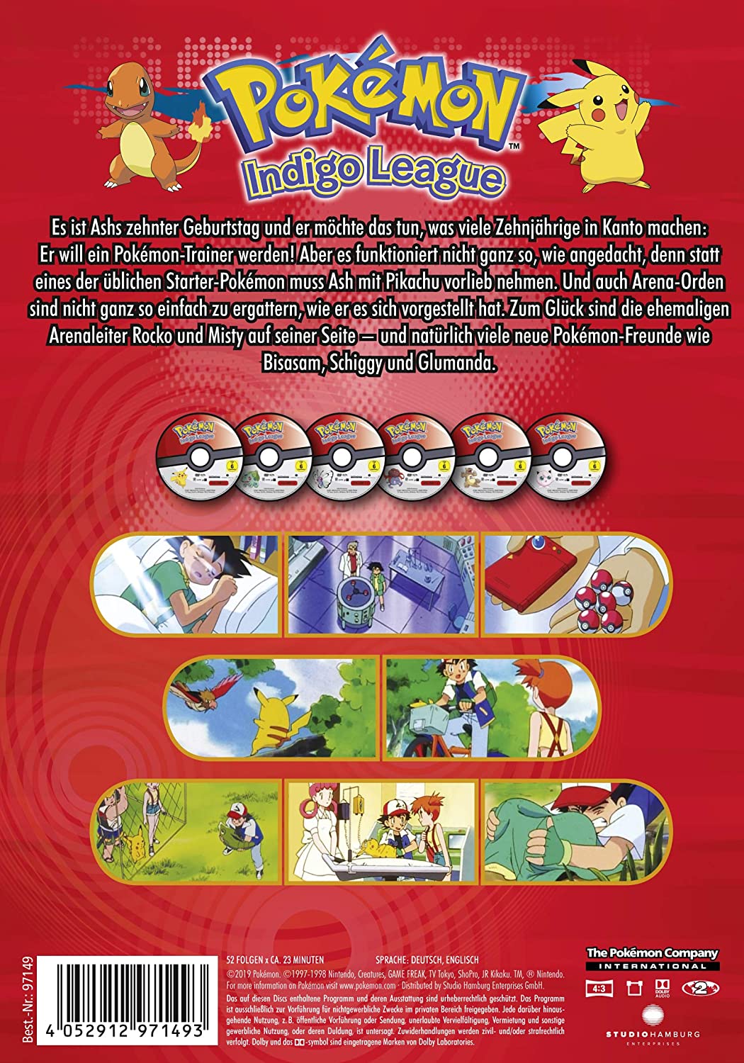Pokémon Staffel 1: Indigo Liga