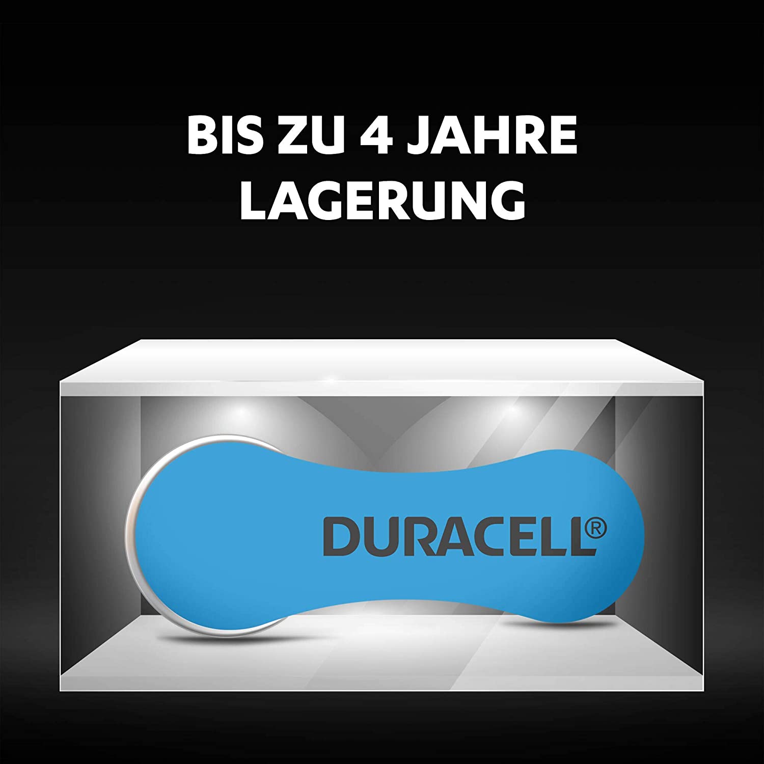 Duracell Größe 675 PR44 PR1154, 1.45V Hörgerätebatterie, 630mAh, 6er-Pack