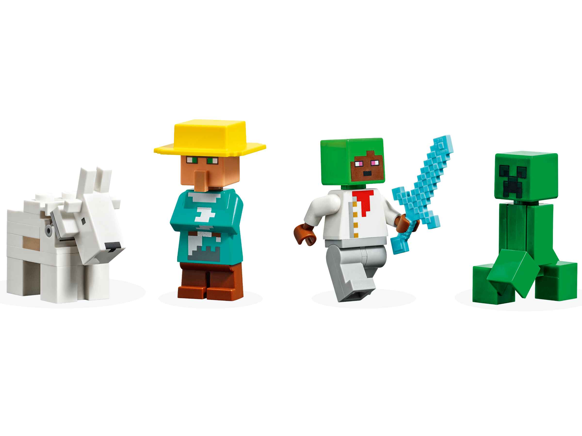 LEGO 21184 Minecraft Die Bäckerei modulares Spielzeug-Set mit Creeper