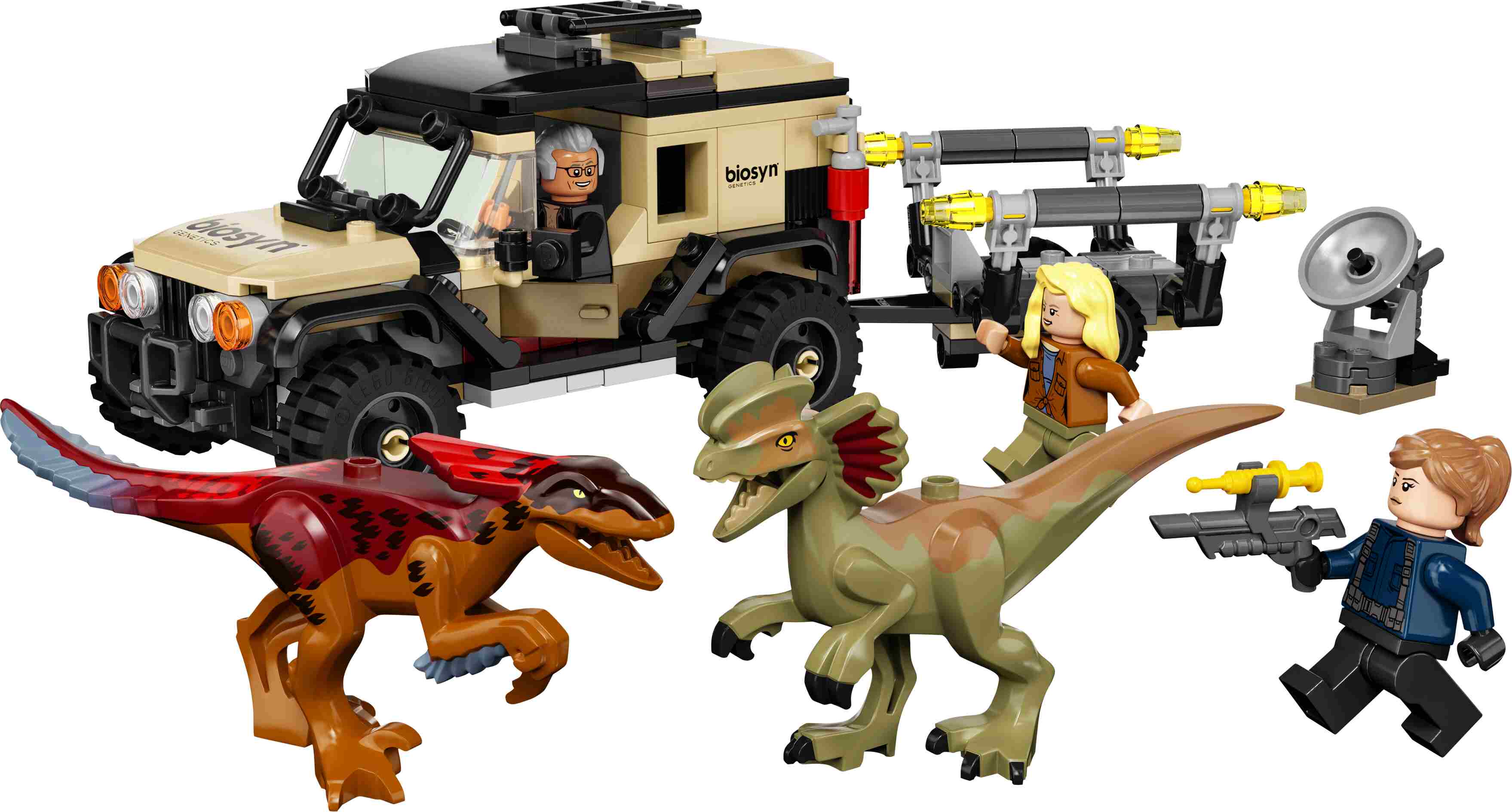 LEGO 76951 Jurassic World™ Pyroraptor & Dilophosaurus Transport