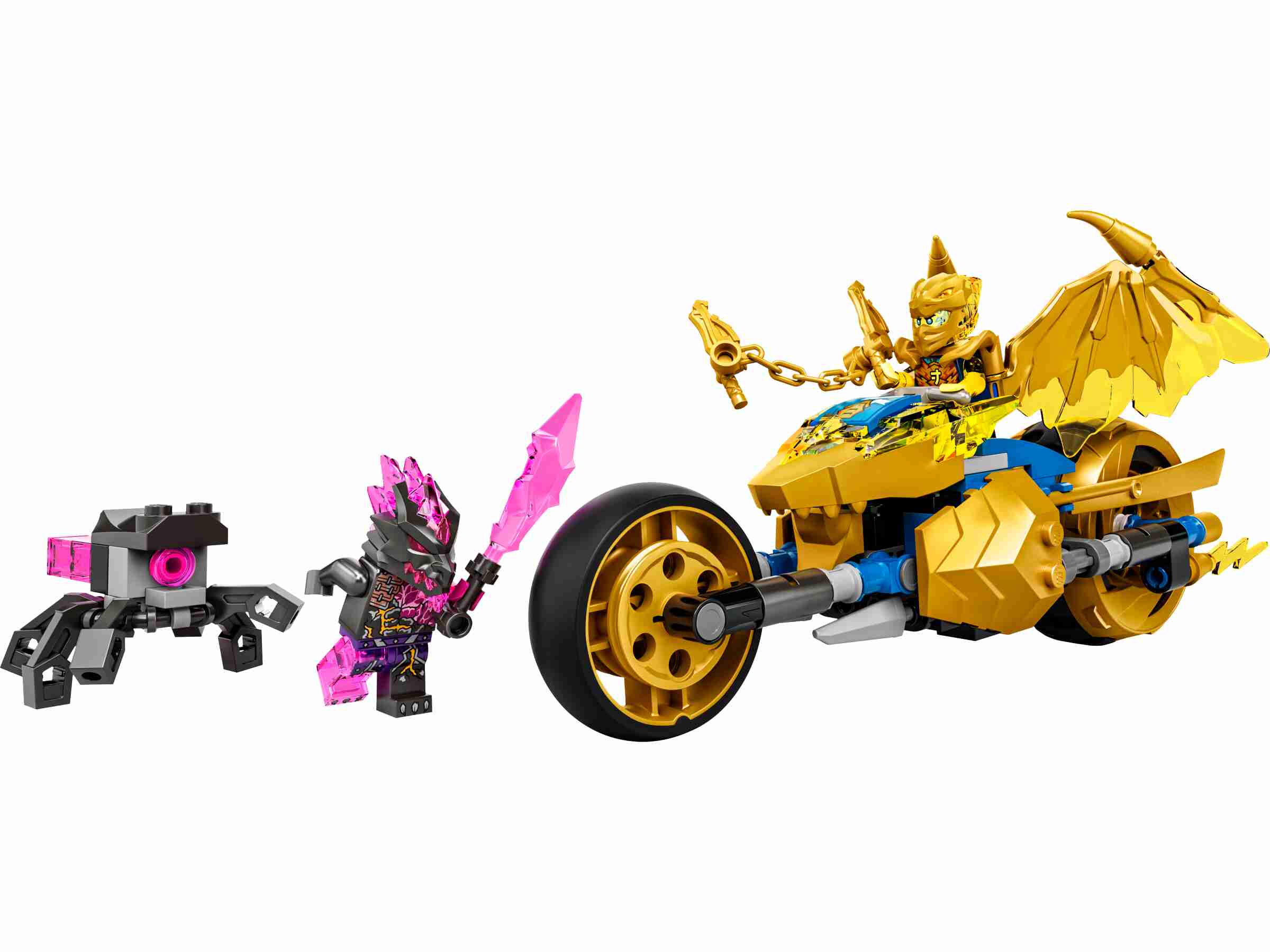LEGO 71768 NINJAGO Jays Golddrachen-Motorrad