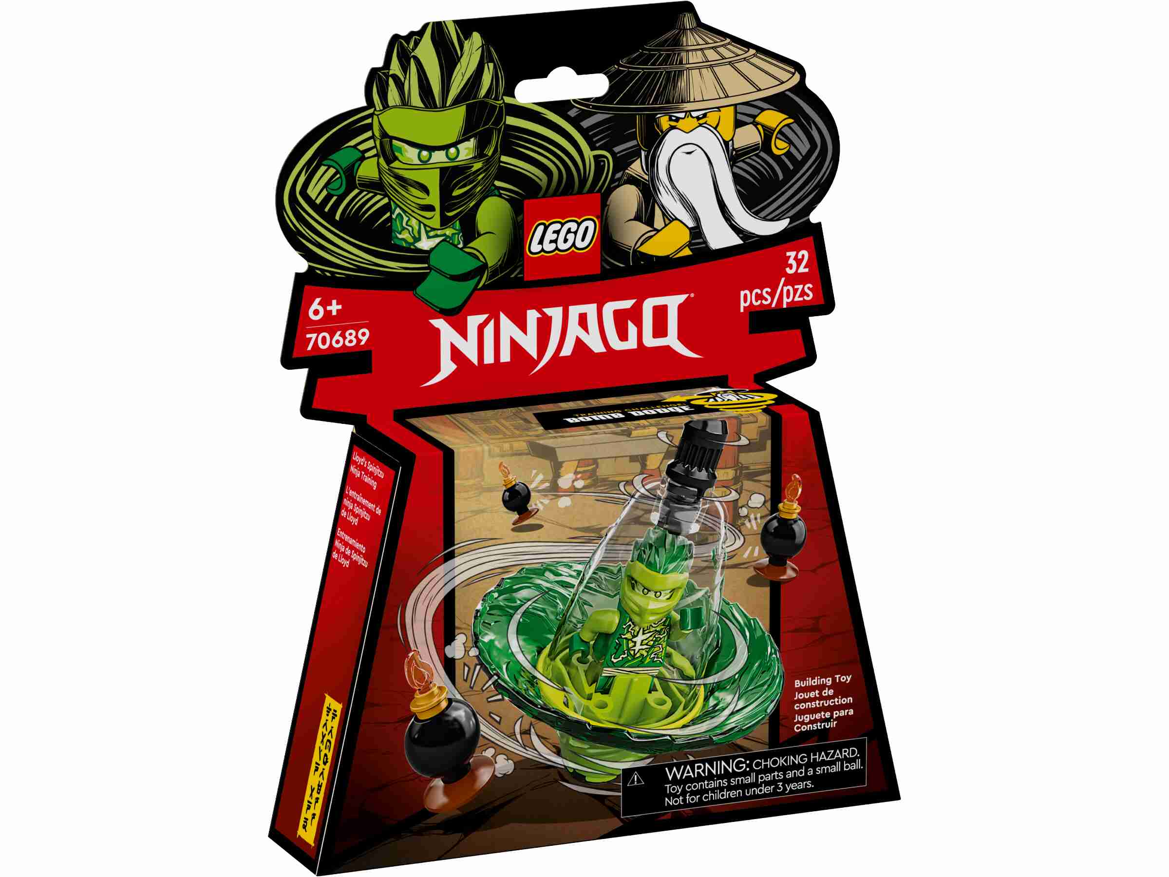 LEGO 70689 Lloyds Spinjitzu-Ninjatraining, mit Lloyd  