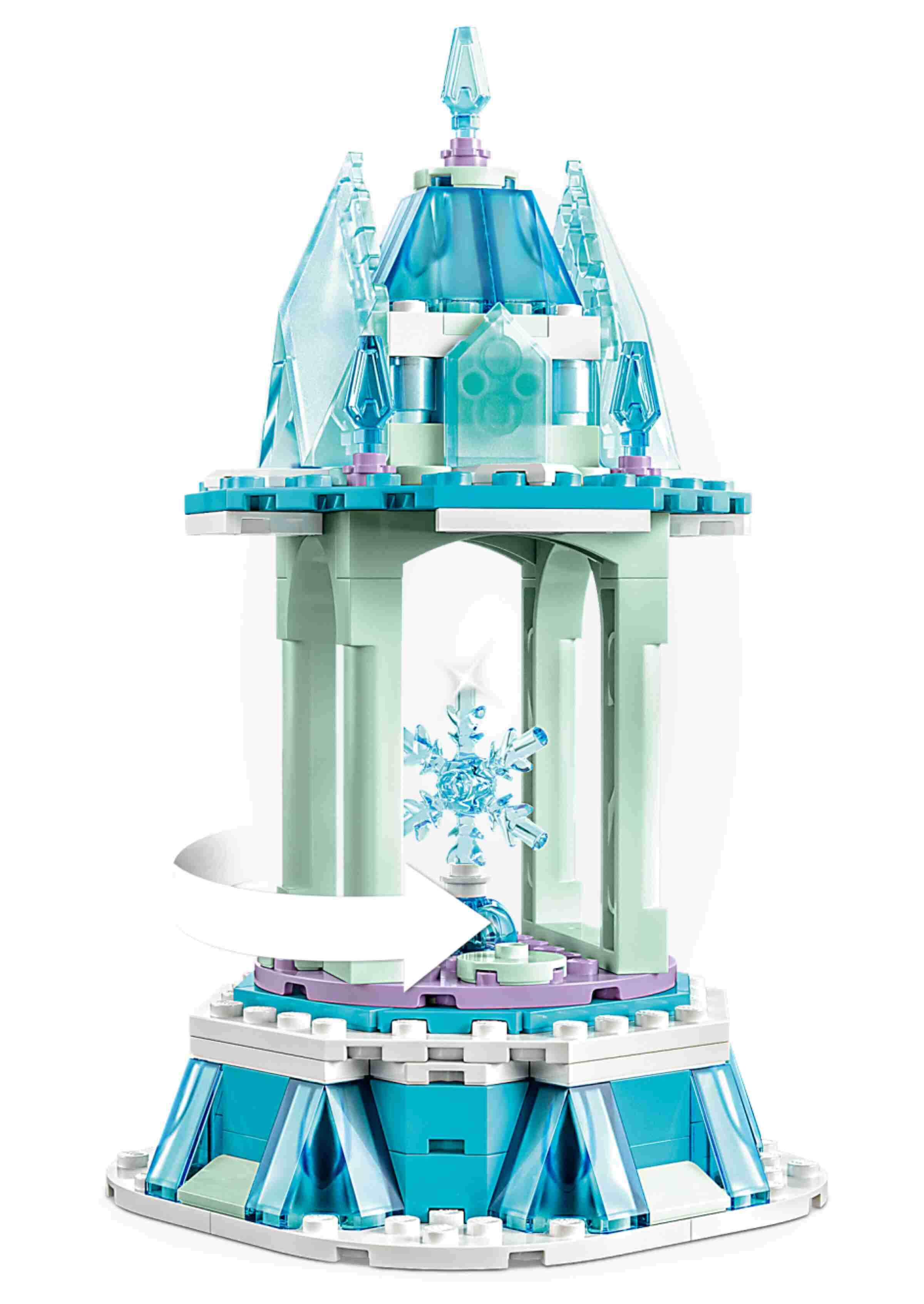 LEGO 43218 Disney Princess Annas und Elsas magisches Karussell, 4 Spielfiguren