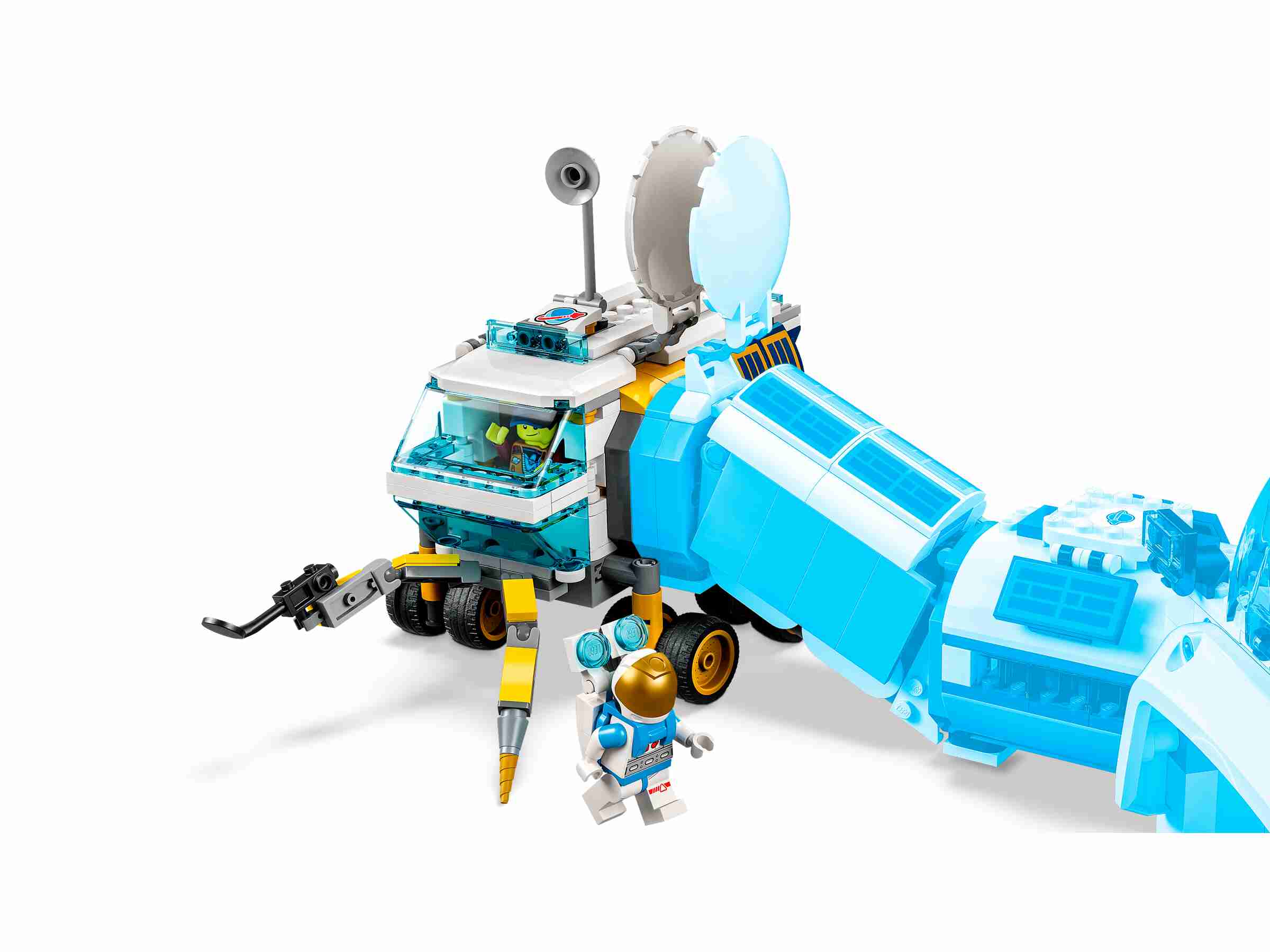 LEGO 60348 City Mond-Rover, 3 Astronauten-Minifiguren, Meteorit
