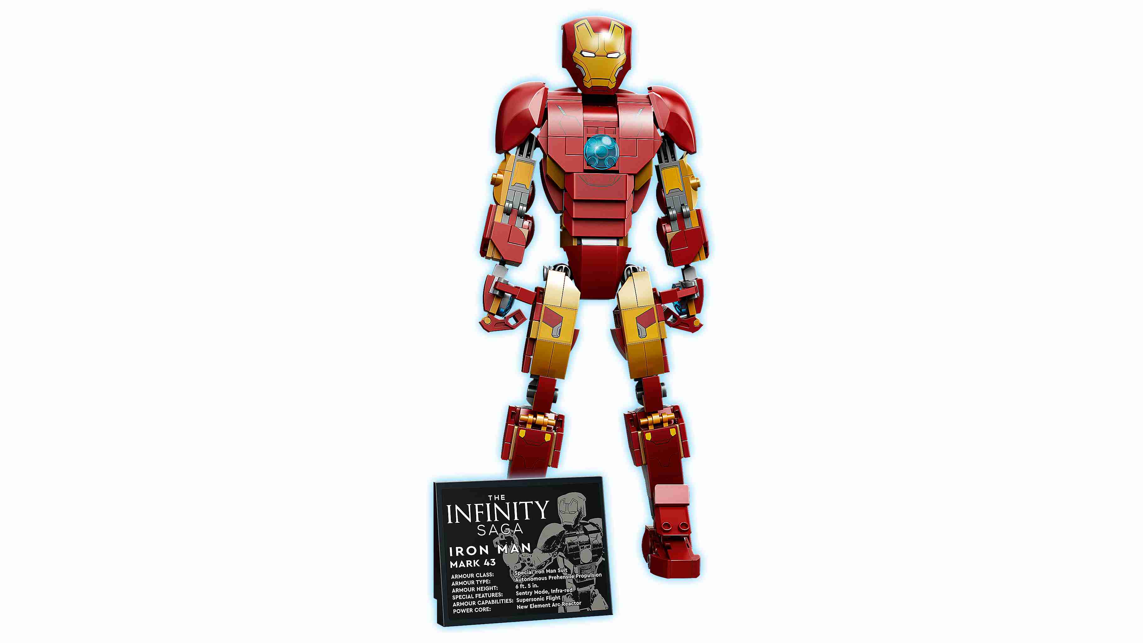 LEGO 76206 Marvel Iron Man Figur, aus Avengers: Age of Ultron, Infinity Saga