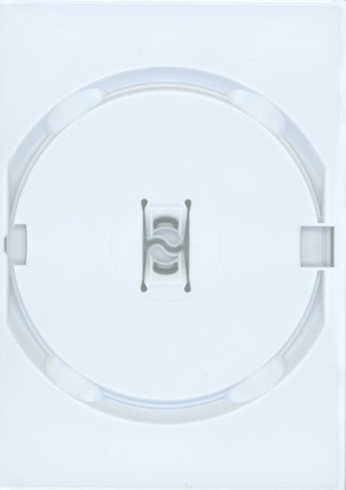 DVD Box, Hülle, Leerhülle, 1-fach, 190 x 135 x 14 mm, weiß