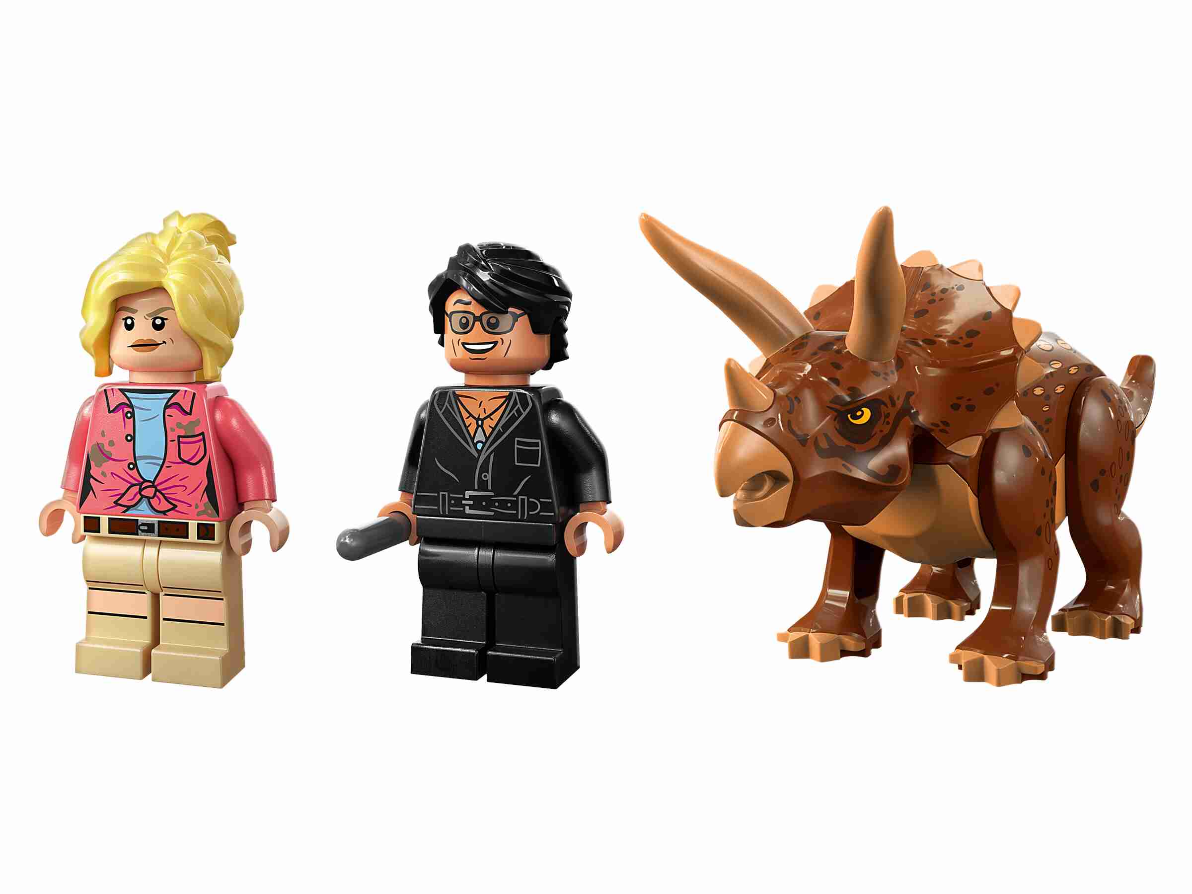 LEGO 76959 Jurassic Park Triceratops-Forschung, Ford Explorer, 2 Minifiguren