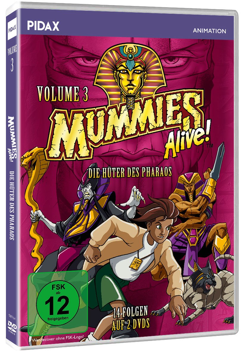 Mummies Alive - Die Hüter des Pharaos, Vol. 3 - 14 weitere Folgen
