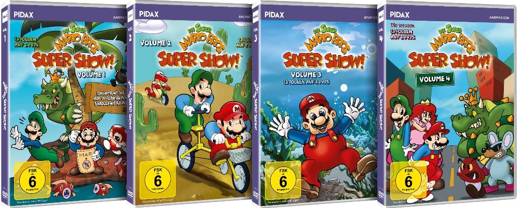 Die Super Mario Bros. Super Show! - Gesamtedition - 52-teilige Serie + Bonus