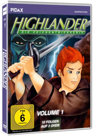 Highlander - Die Zeichentrickserie - Die komplette kultige Abenteuerserie