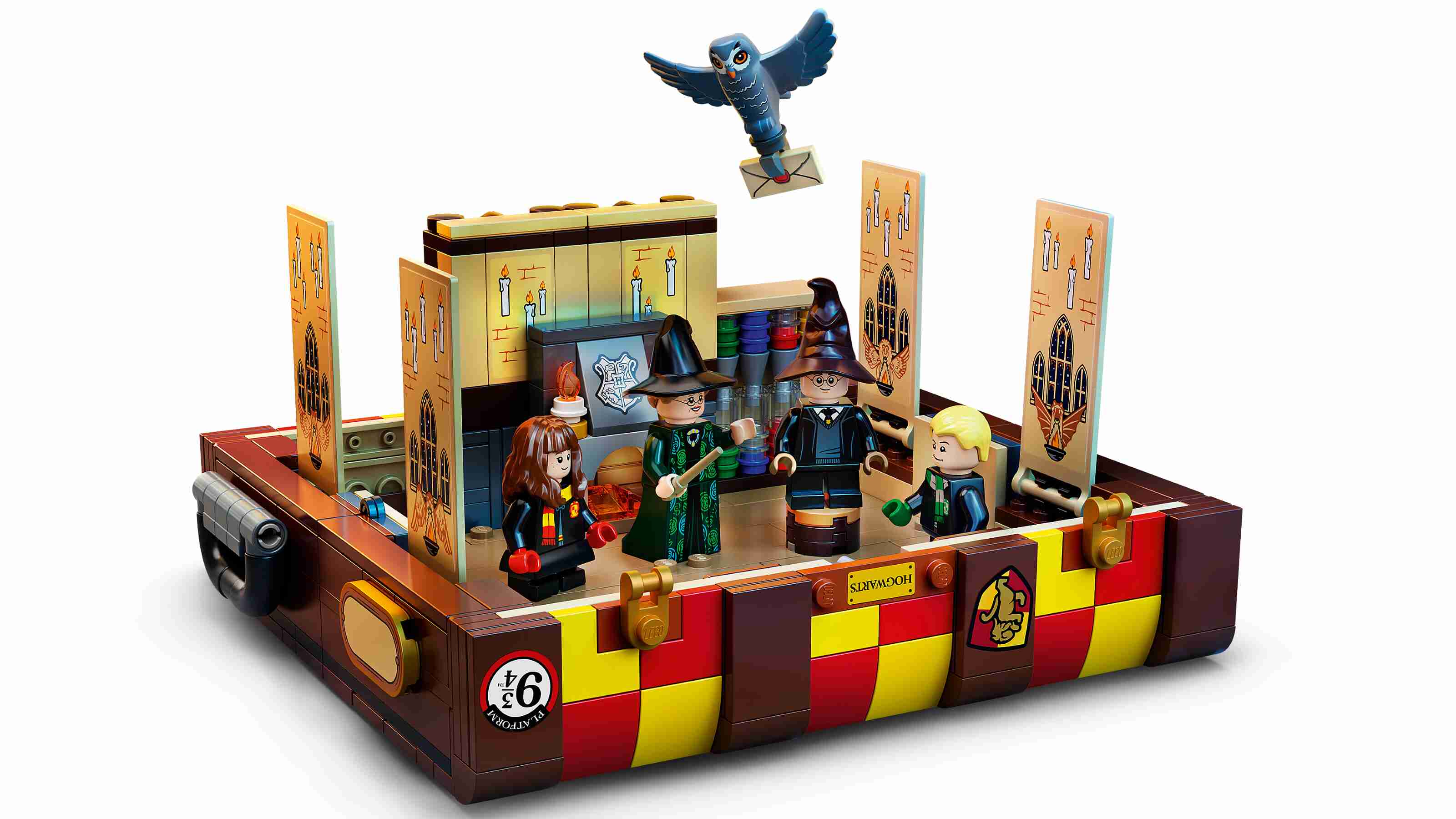 LEGO 76399 Harry Potter Hogwarts Zauberkoffer, viele Minifigur-Teile und Zubehör