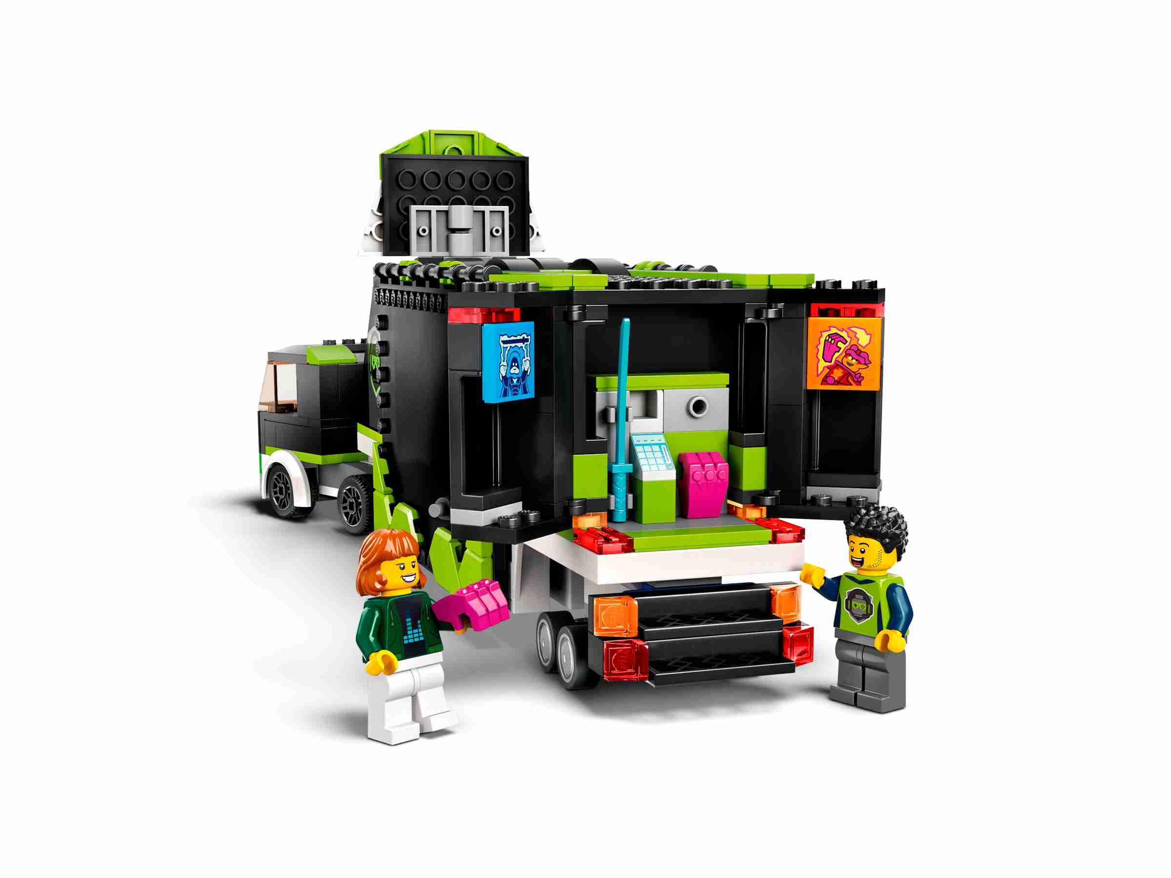LEGO 60388 City Gaming Turnier Truck, eSports, 3 Minifiguren, "Starke Fahrzeuge"