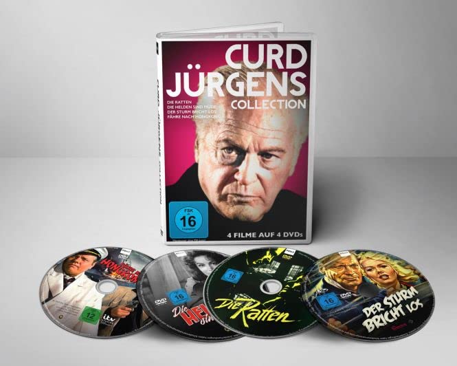 Curd Jürgens Collection - 4 Filme auf 4 Disks