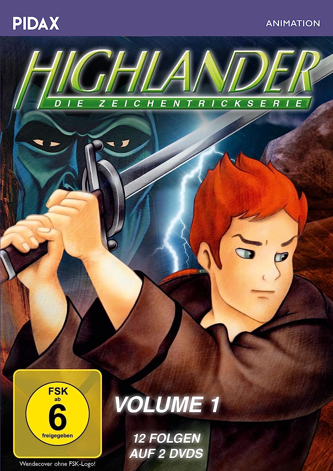 Highlander - Die Zeichentrickserie, Vol. 1, Die ersten 12 Folgen
