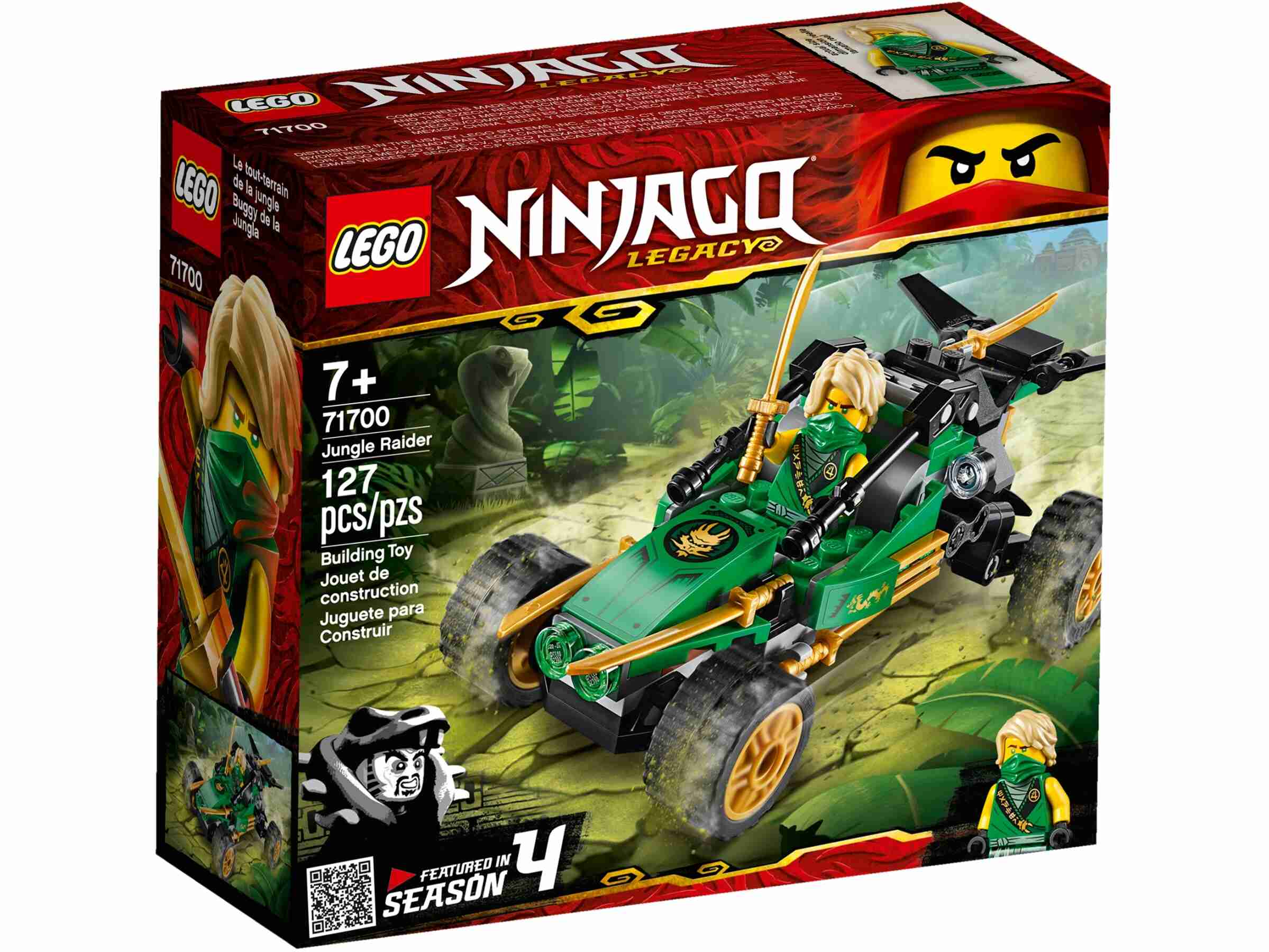 LEGO 71700 NINJAGO Legacy Lloyds Dschungelräuber Auto mit Minifigur Lloyd