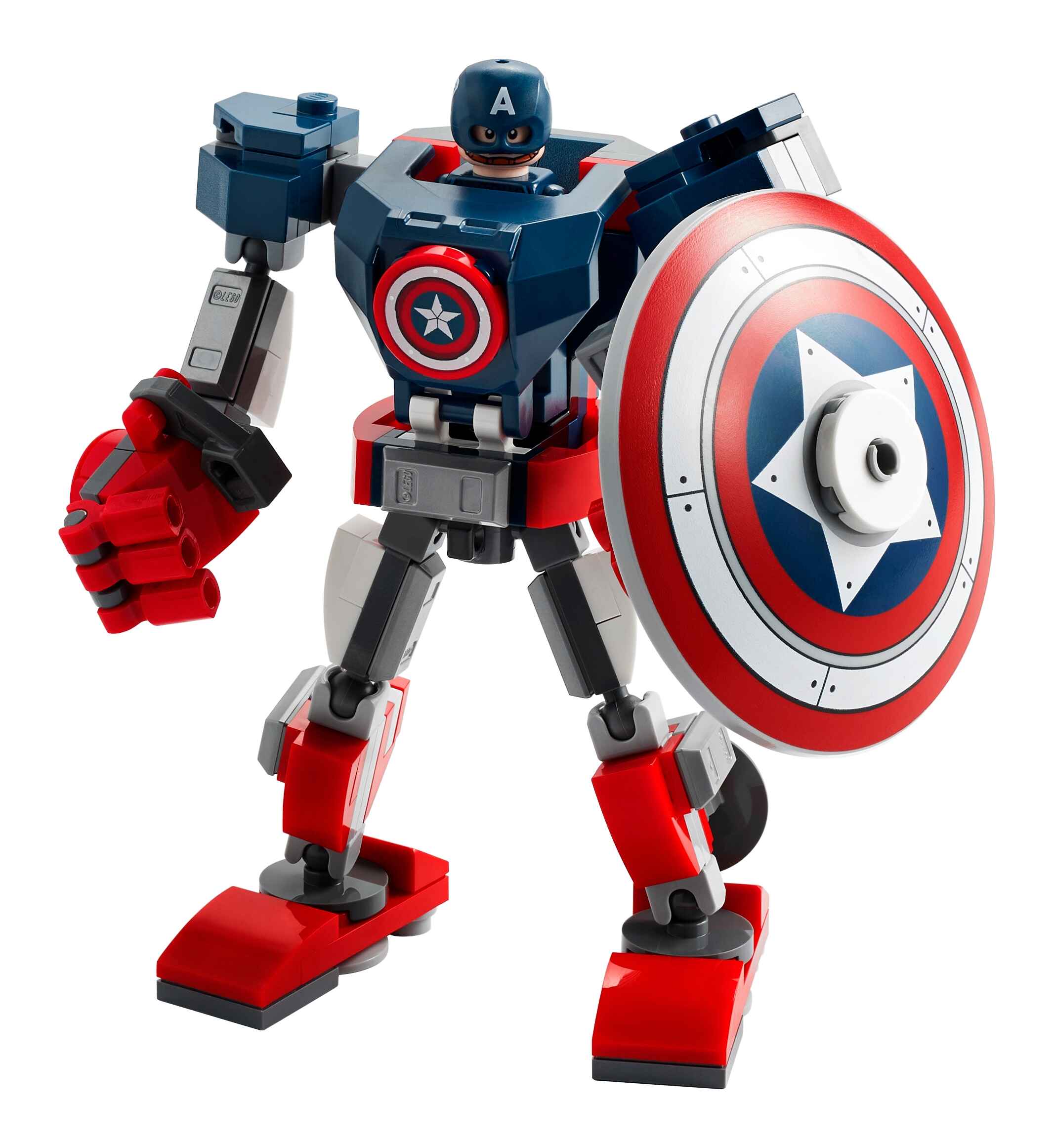 LEGO 76168 Marvel Avengers Captain America Mech Set inkl. Minifigur