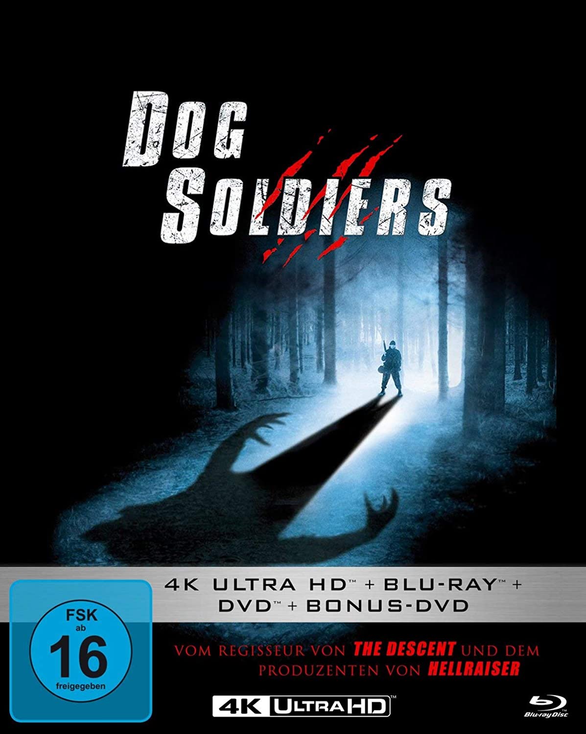 Dog Soldiers - Mediabook (4K Ultra HD) (+ Blu-ray 2D) (+ DVD) (+ Bonus-DVD)