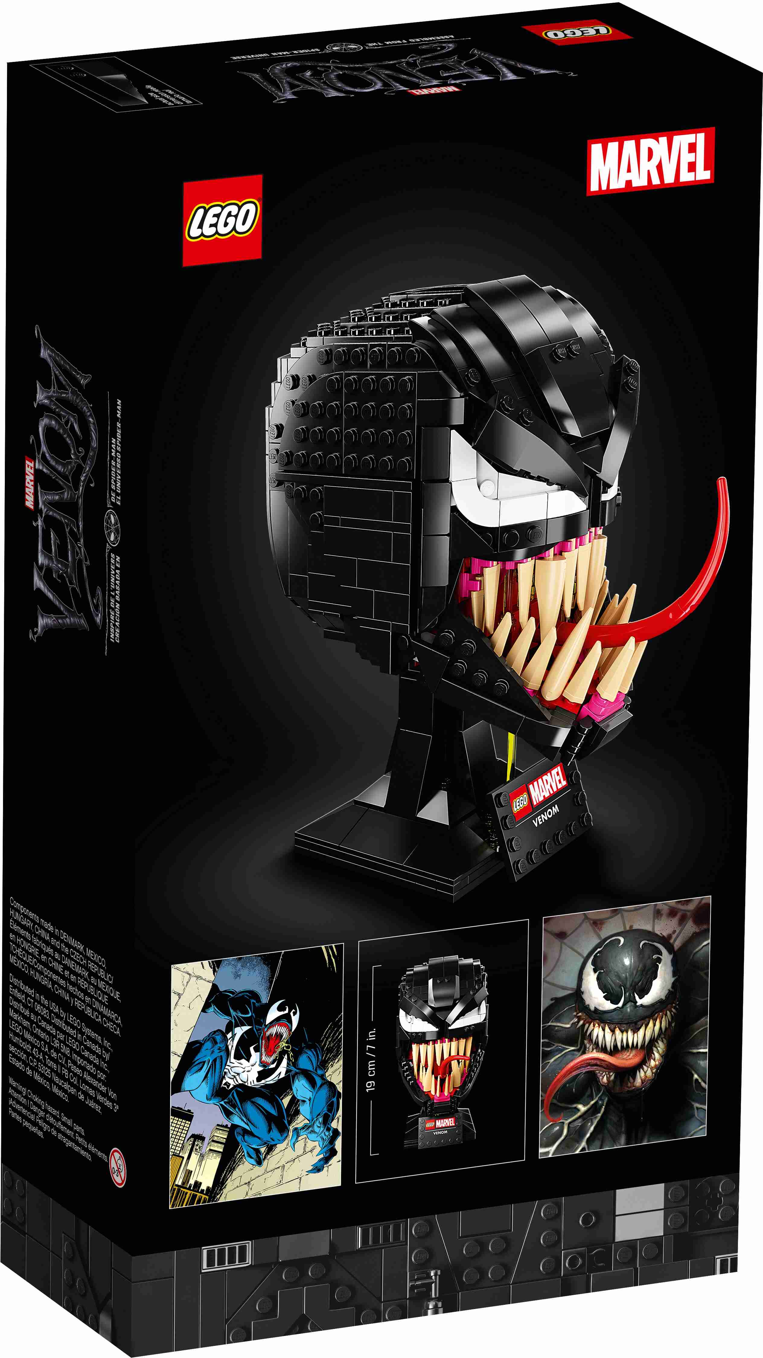LEGO 76187 Marvel Spider-Man Venom, Sammlerstück zum Bauen und Ausstellen