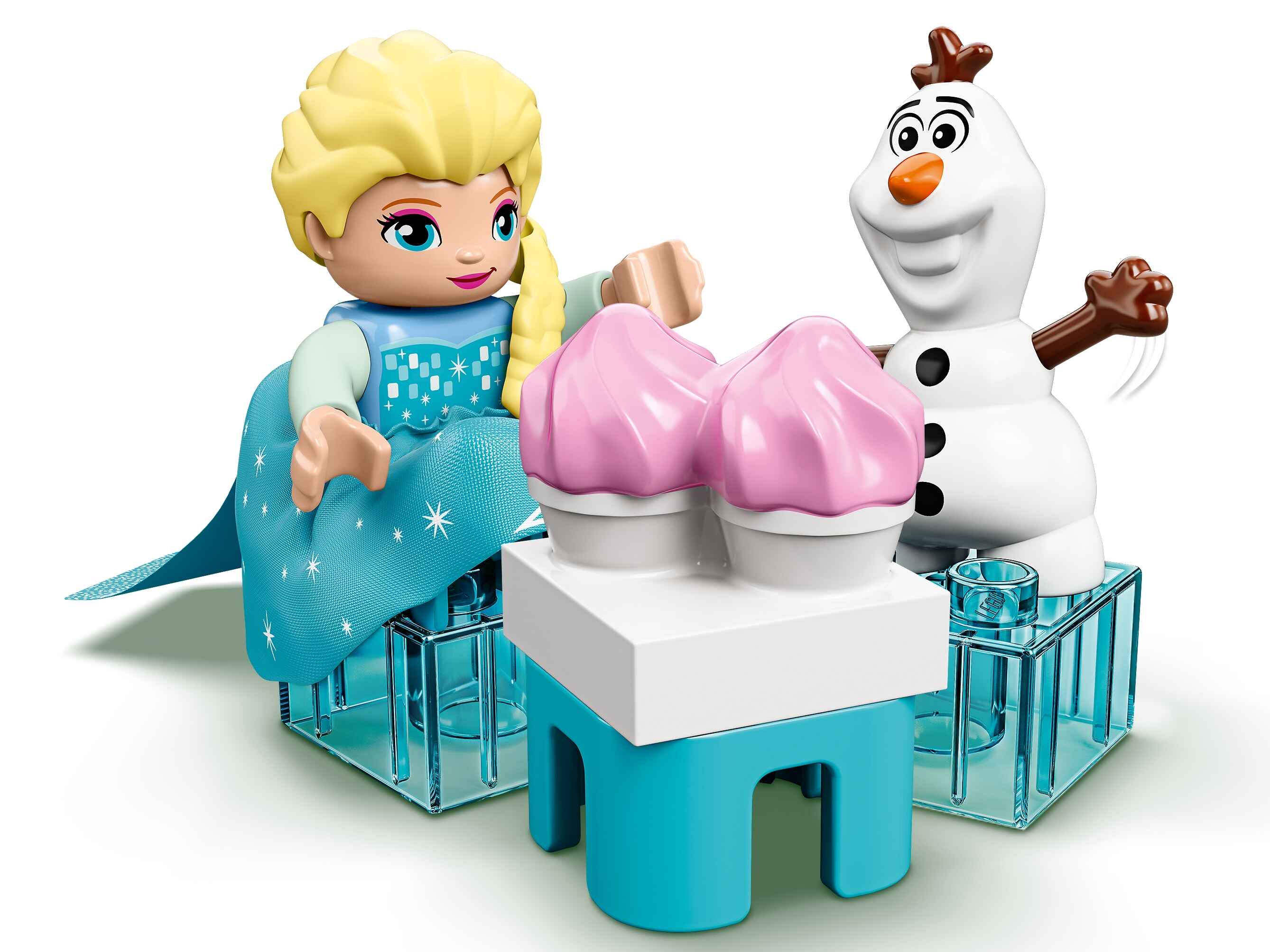 LEGO 10920 DUPLO Princess Frozen II Elsas und Olafs Eis-Café Spielset