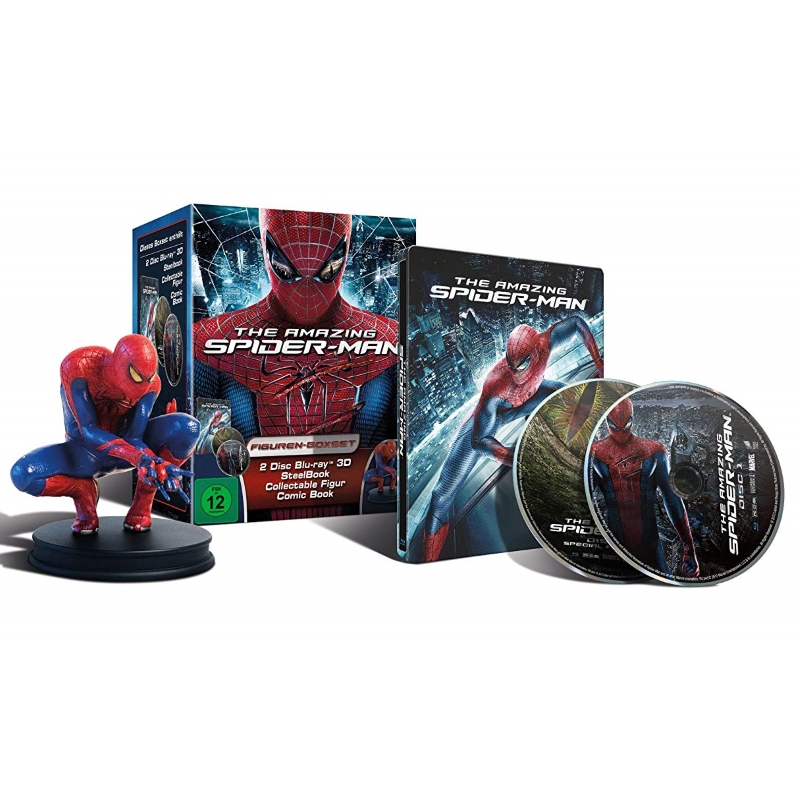 The Amazing Spider-Man (3D 2-Disc Figuren-Box-Set, Steelbook)