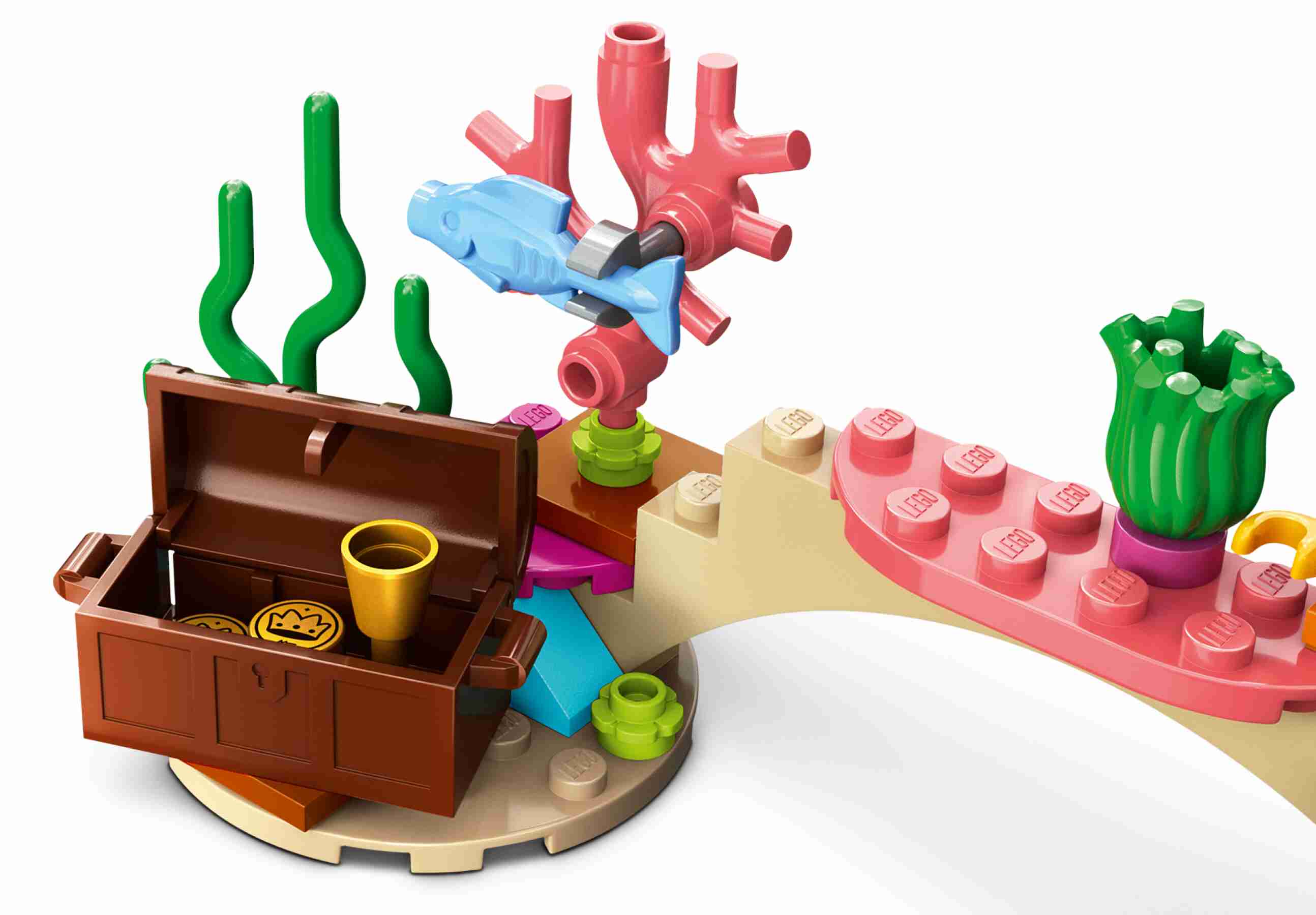 LEGO 60377 City Meeresforscher-Boot, 3 Forscher-Minifiguren, 7 Tiere