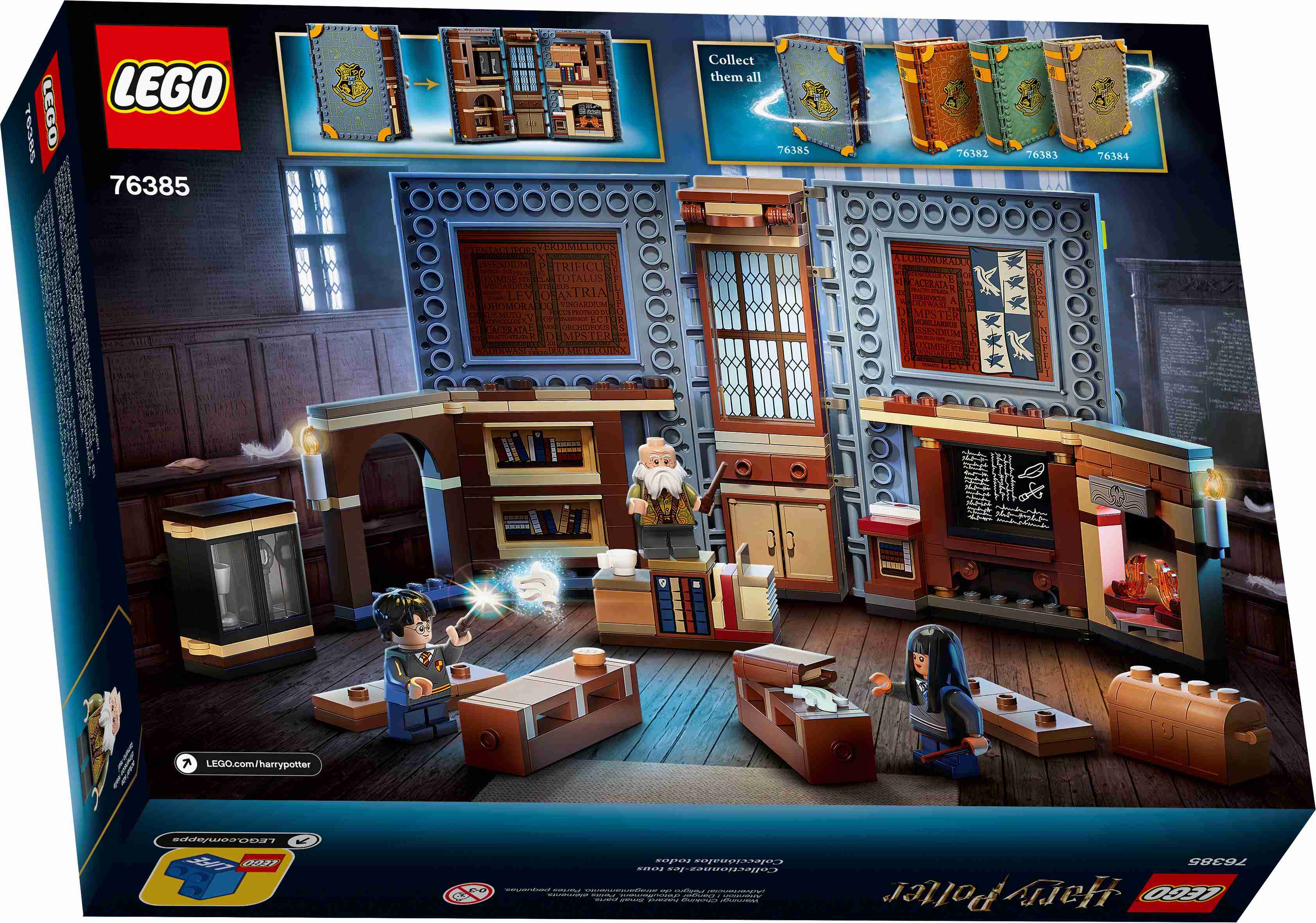LEGO 76385 Harry Potter Hogwarts Moment: Zauberkunstunterricht Set + Minifiguren
