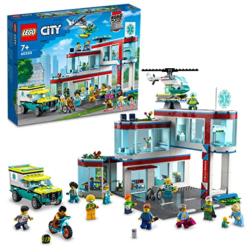 LEGO 60330 City - Hospital, 4 Charaktere aus der TV-Serie LEGO® City – Abenteuer