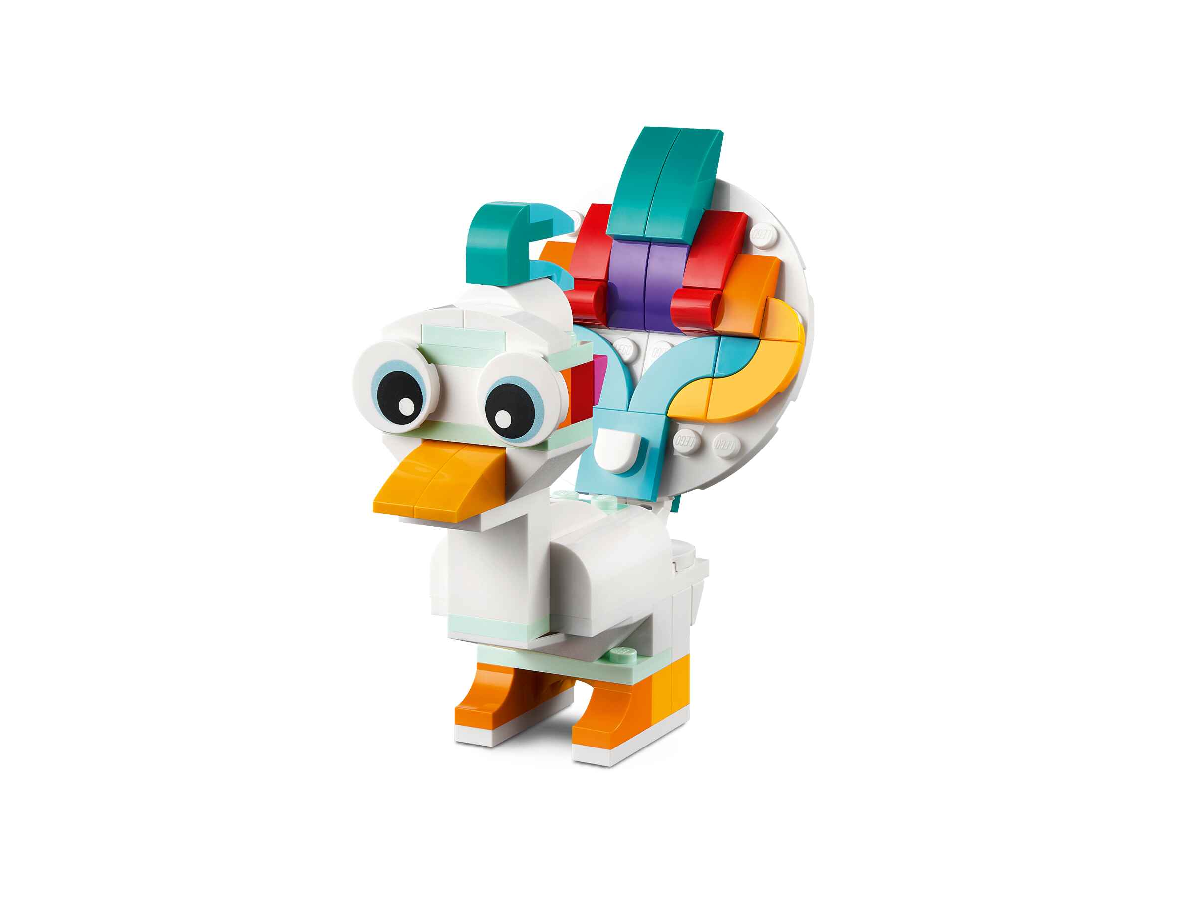LEGO 31140 Creator 3-in-1 Magisches Einhorn, Seepferdchen, Pfau