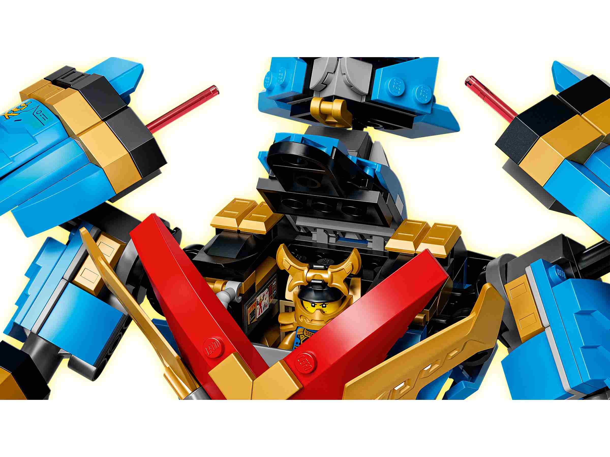 LEGO 71775 NINJAGO Nyas Samurai-X-Mech, Action-Figur-Set, 8 Minifiguren