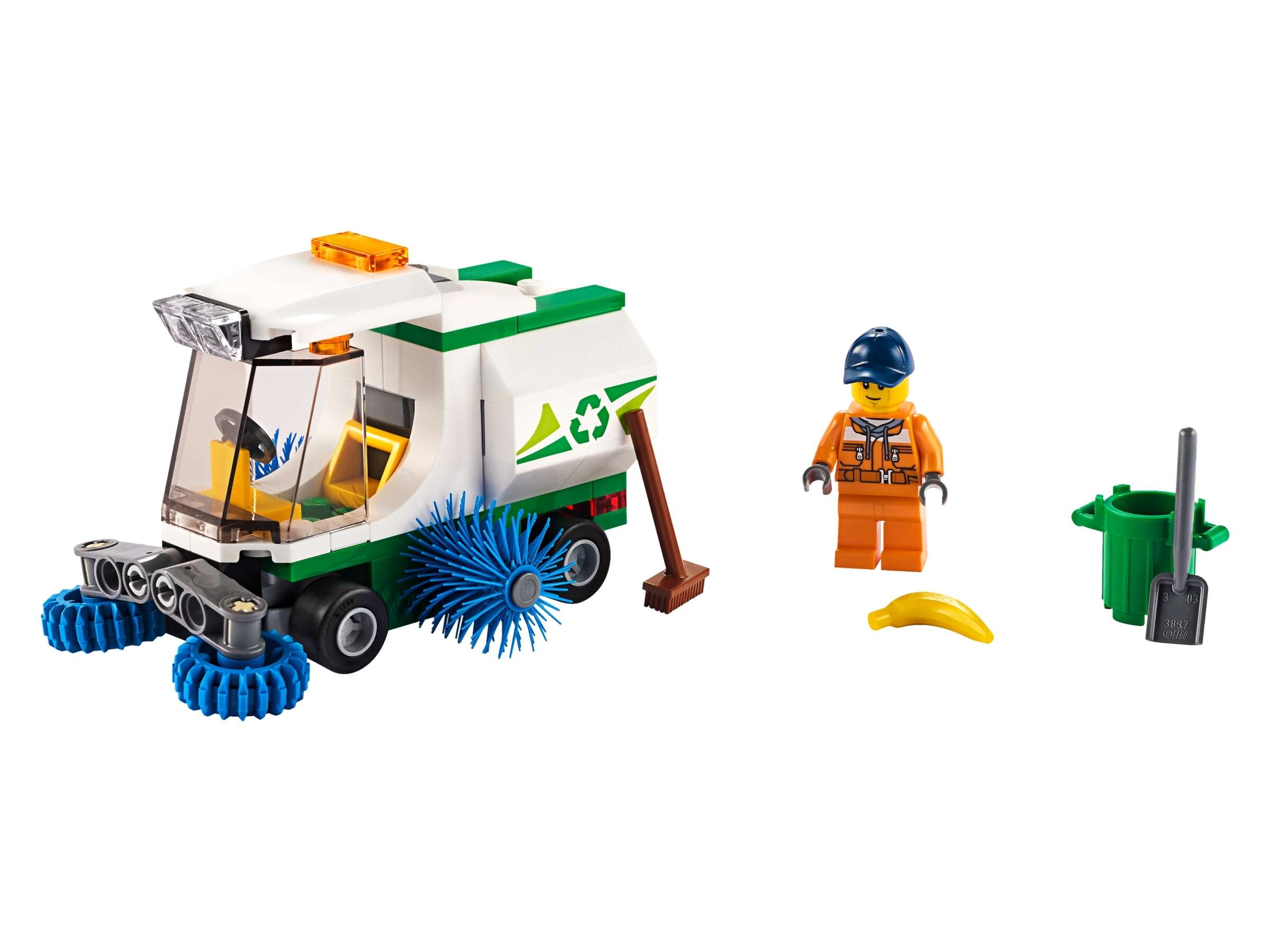 LEGO 60249 City Straßenkehrmaschine mit Fahrer