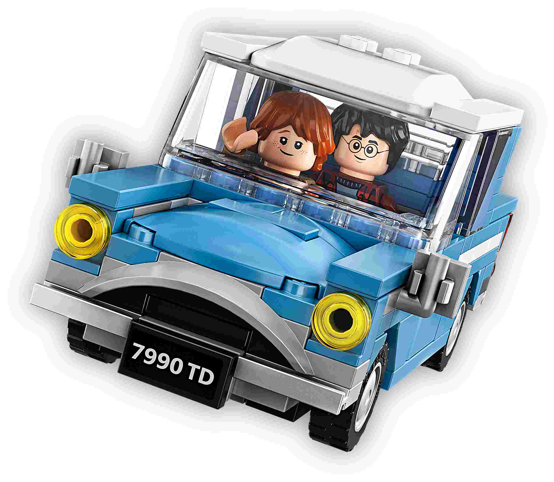LEGO 75968 Harry Potter Ligusterweg 4, 6 Minifiguren, fliegender Ford Anglia