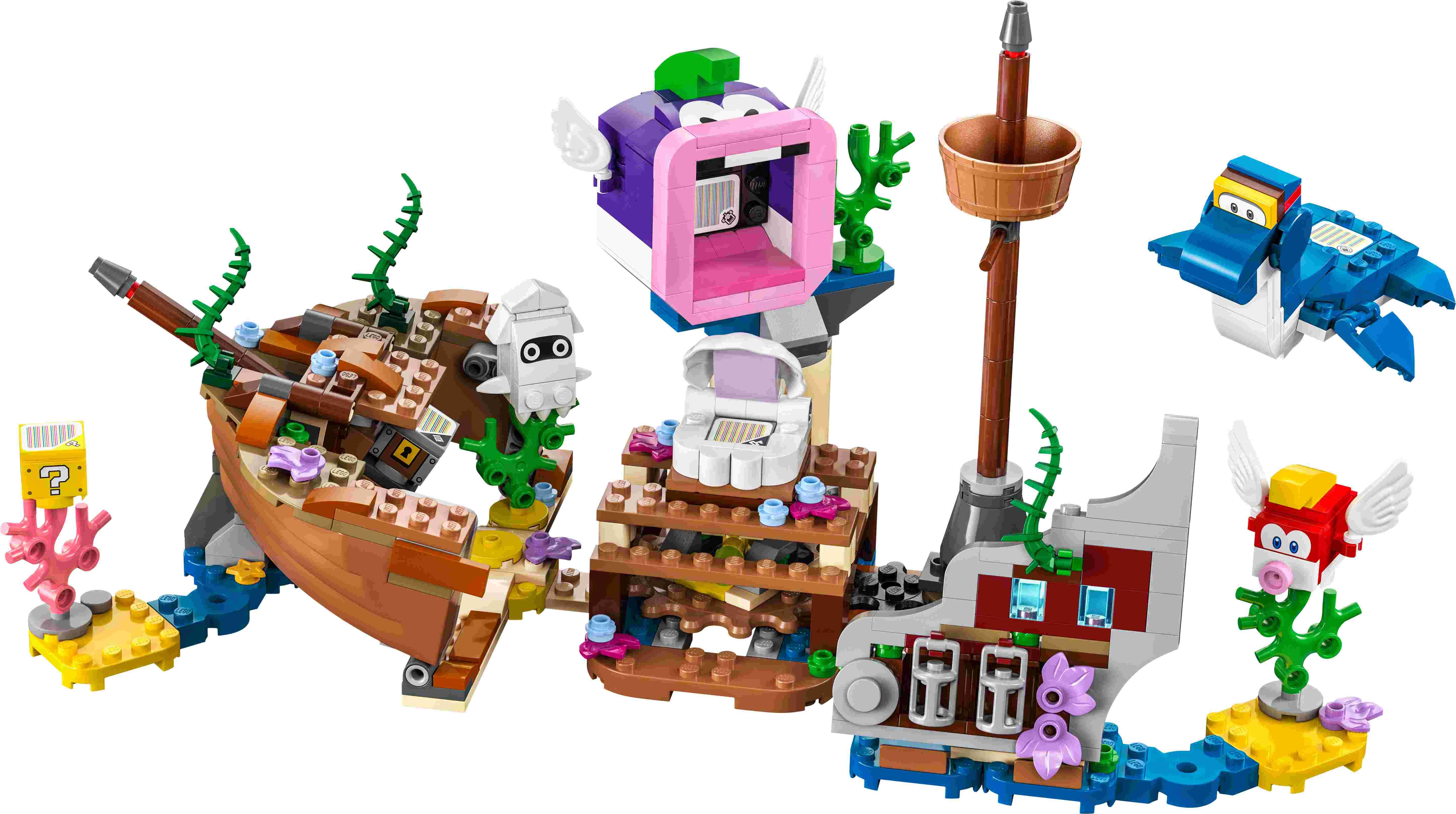 LEGO 71432 Super Mario Dorrie und das versunkene Schiff – Erweiterungsset