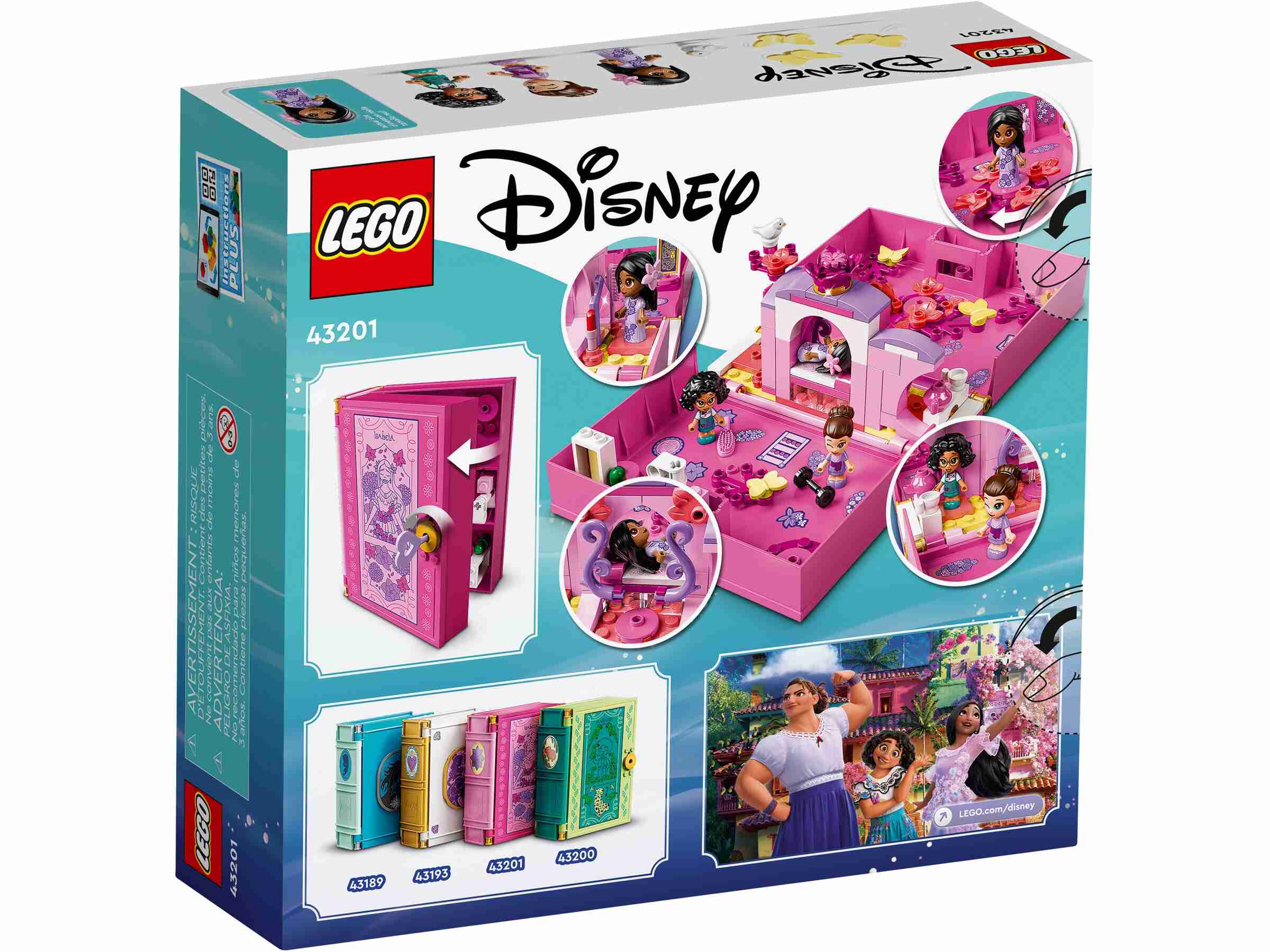 LEGO 43201 Disney Isabelas Magische Tür Bauspielzeug, aus Disneys Encanto