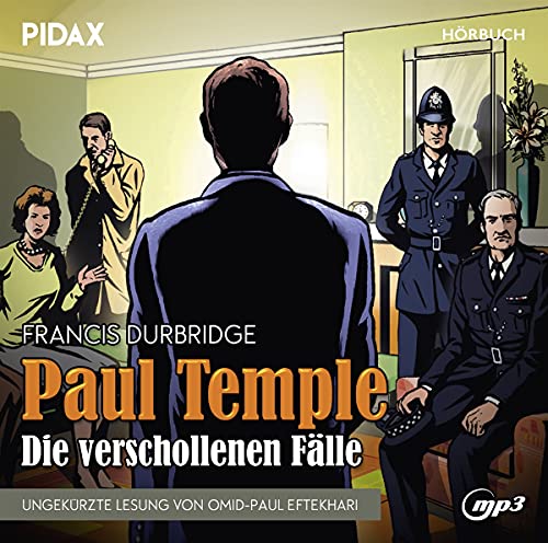 Francis Durbridge: Paul Temple - Die verschollenen Fälle, Booklet
