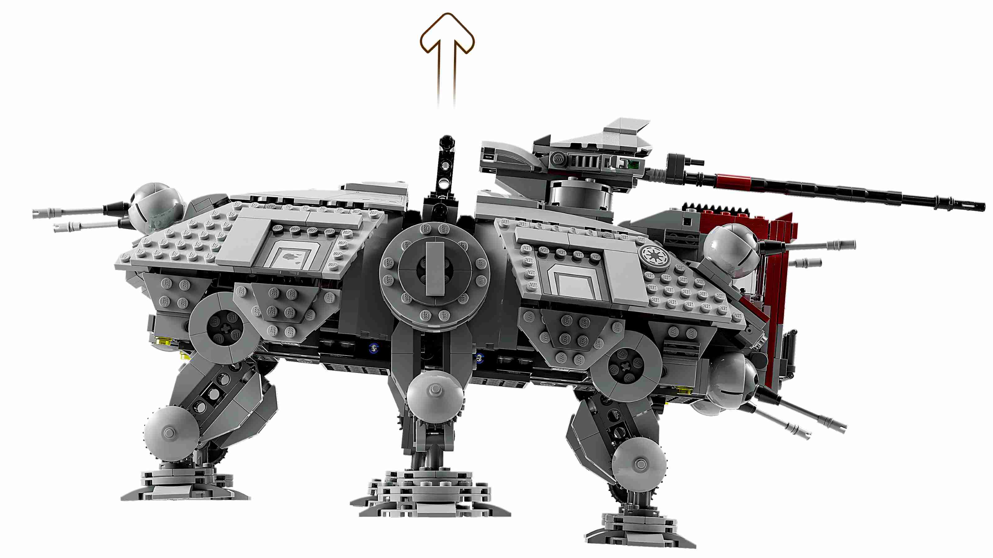 LEGO 75337 Star Wars at-TE Walker, Bewegliches Spielzeugmodell