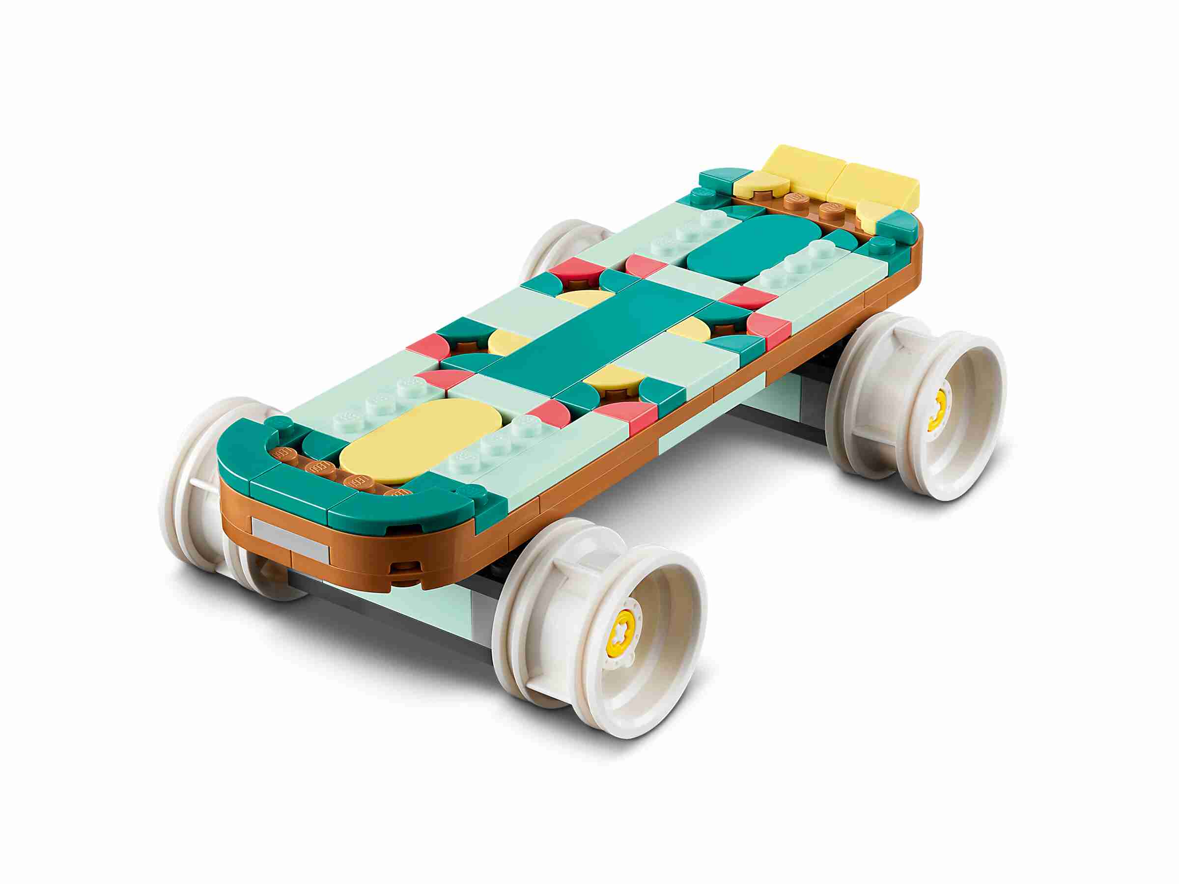 LEGO 31148 Creator 3-in-1 Rollschuh, Mini-Skateboard oder Boombox
