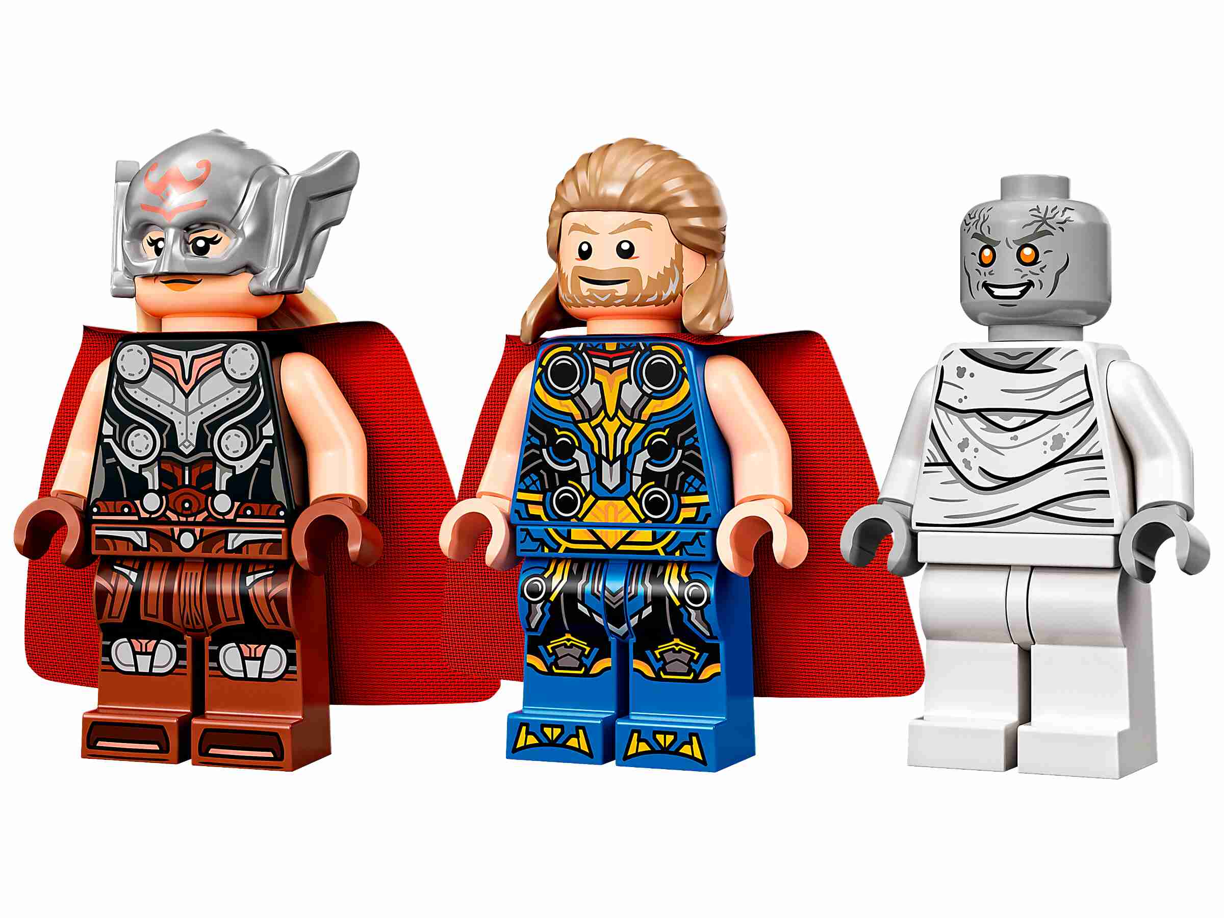 LEGO 76207 Marvel Angriff auf New Asgard, mit Monster und 3 Minifiguren