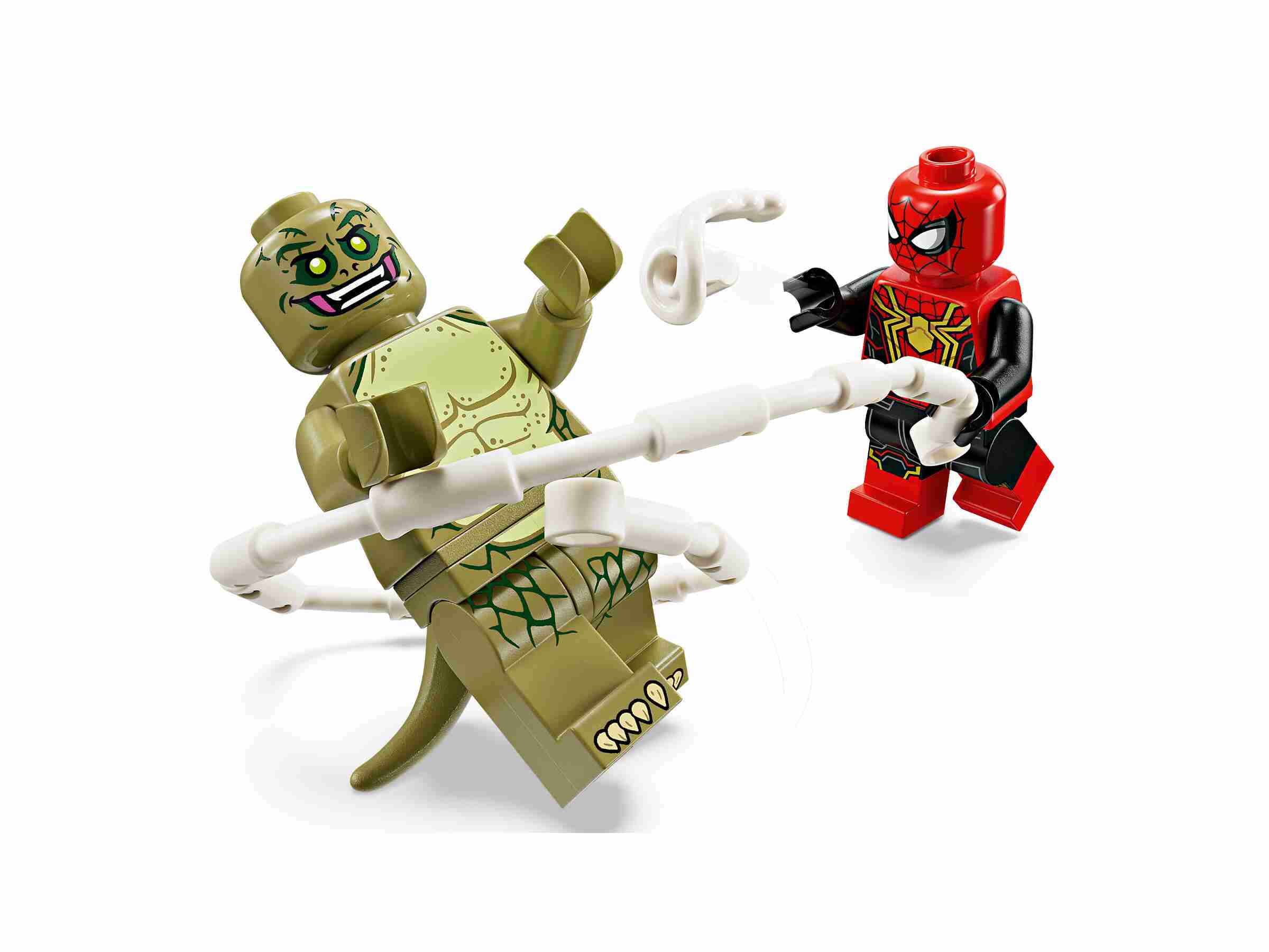 LEGO 76280 Marvel Spider-Man vs. Sandman: Showdown, 3 Bösewichte