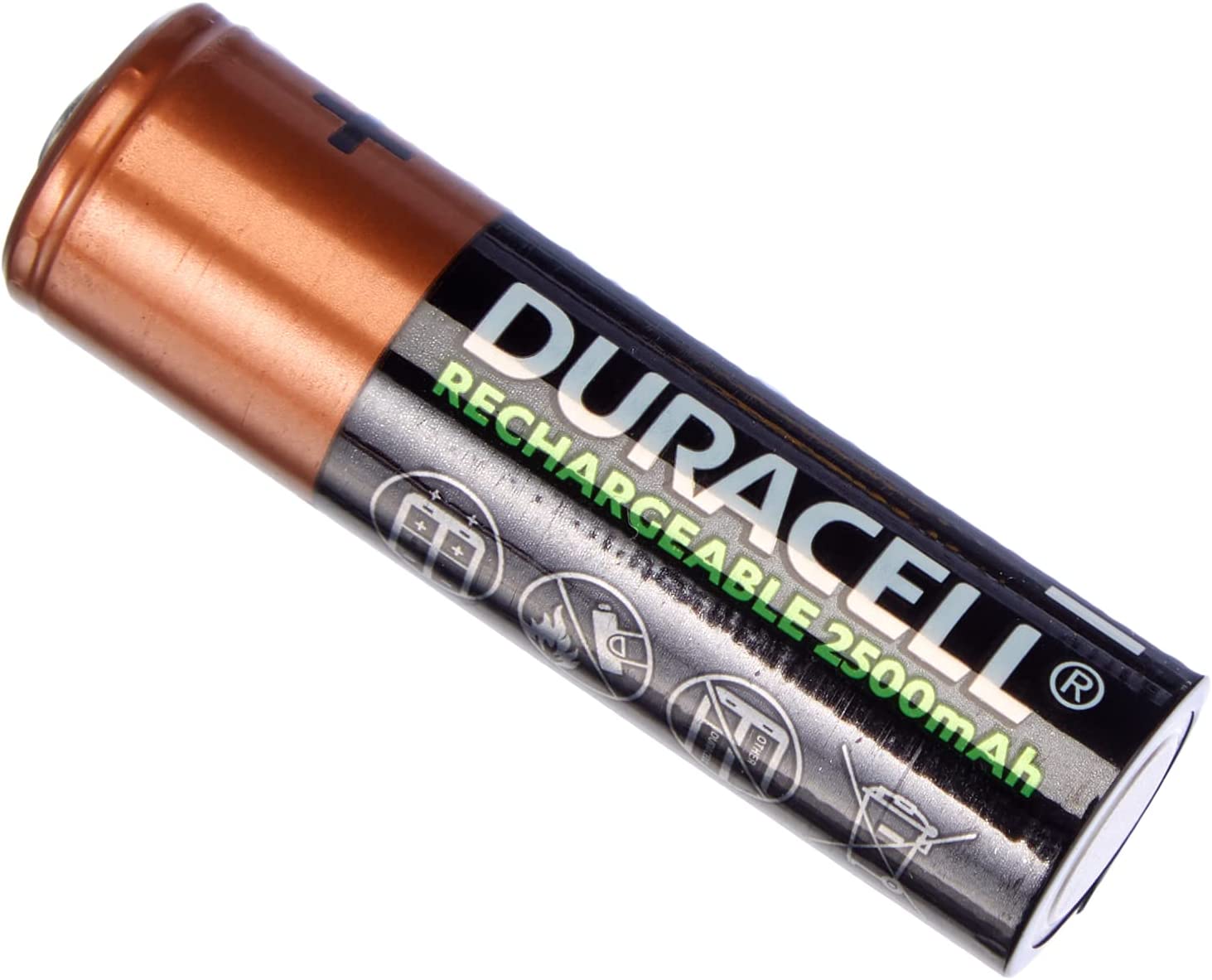 Duracell Recharge Ultra AA (Mignon), 1.2V NiMH Akku Batterie, 2500mAh, 4er- Pack