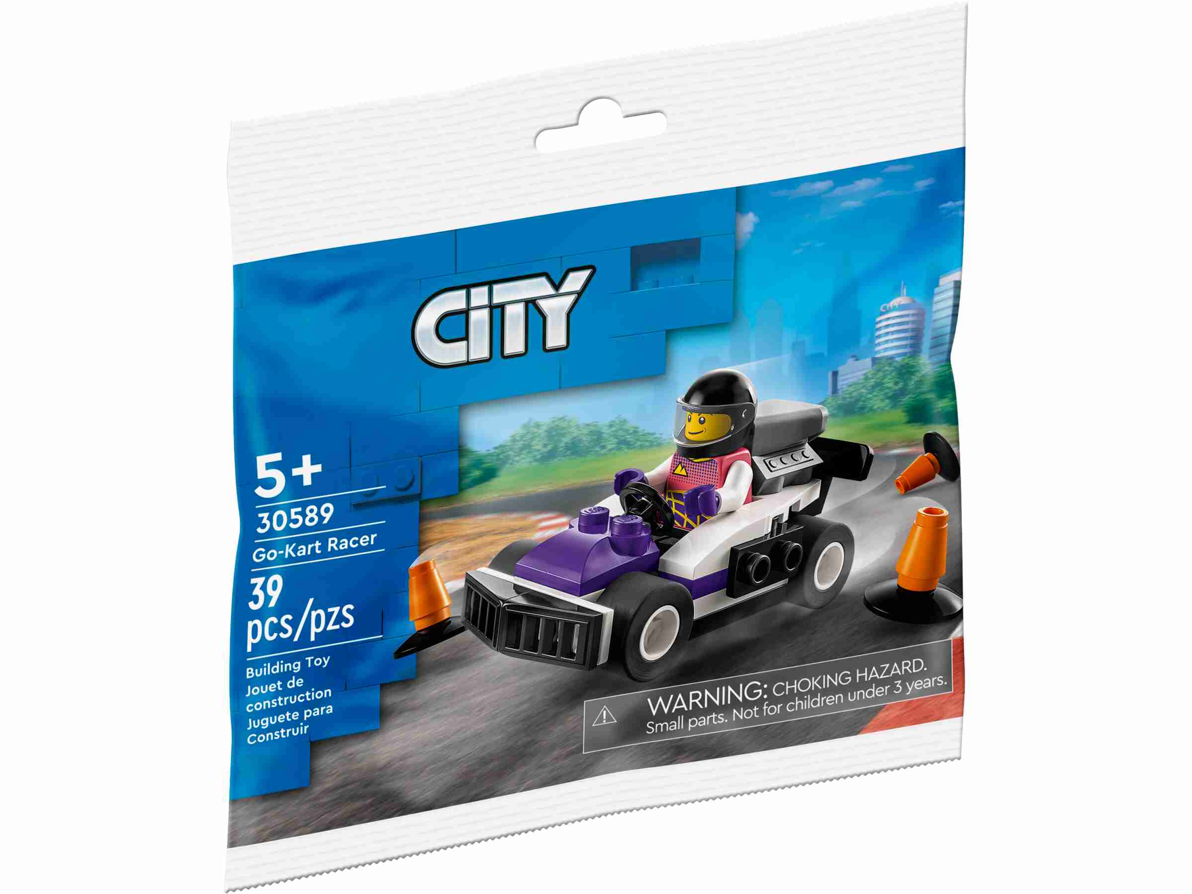 LEGO 30589 City Go-Kart-Fahrer - Konstruktionsspielzeug